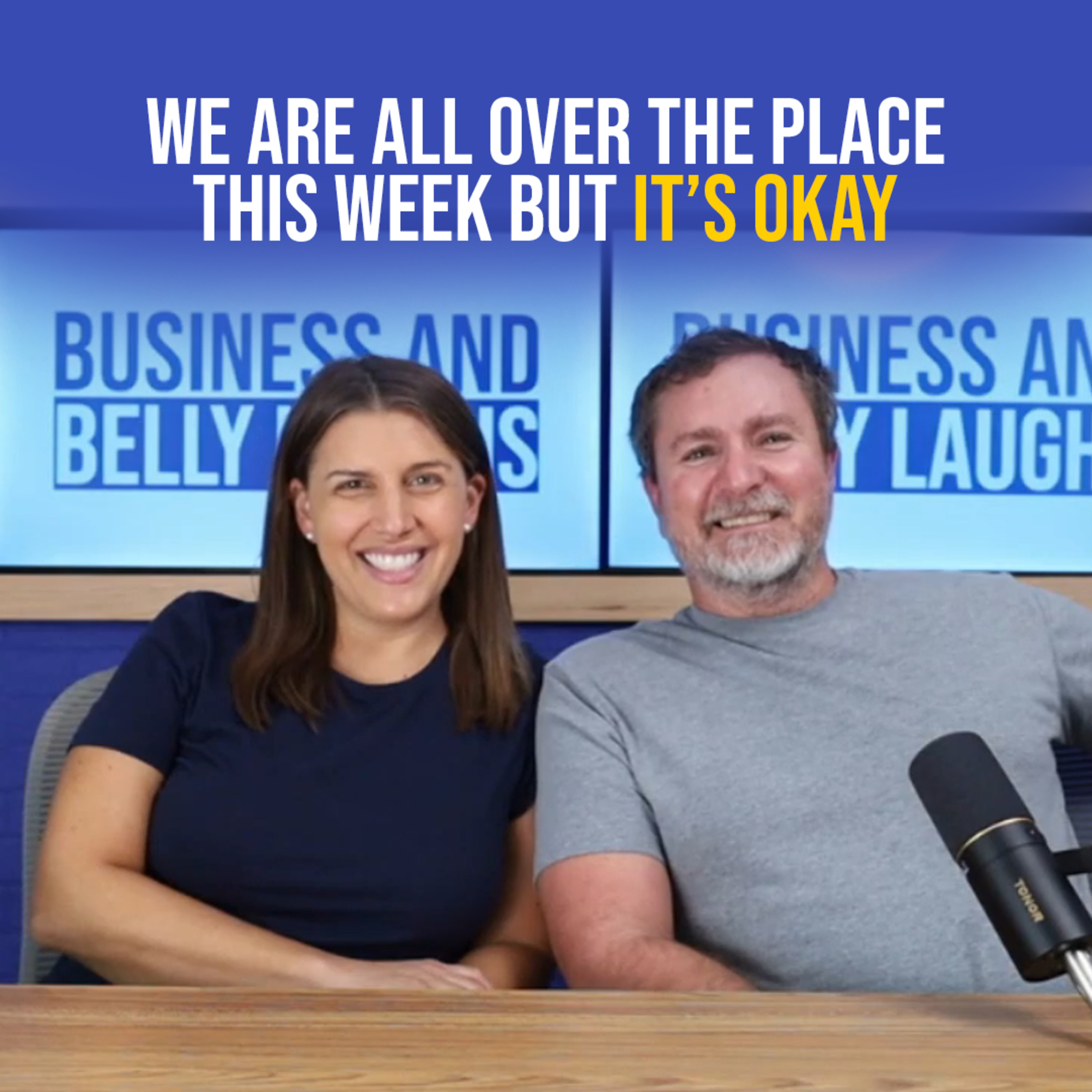 We are all over the place this week but it’s okay episode artwork