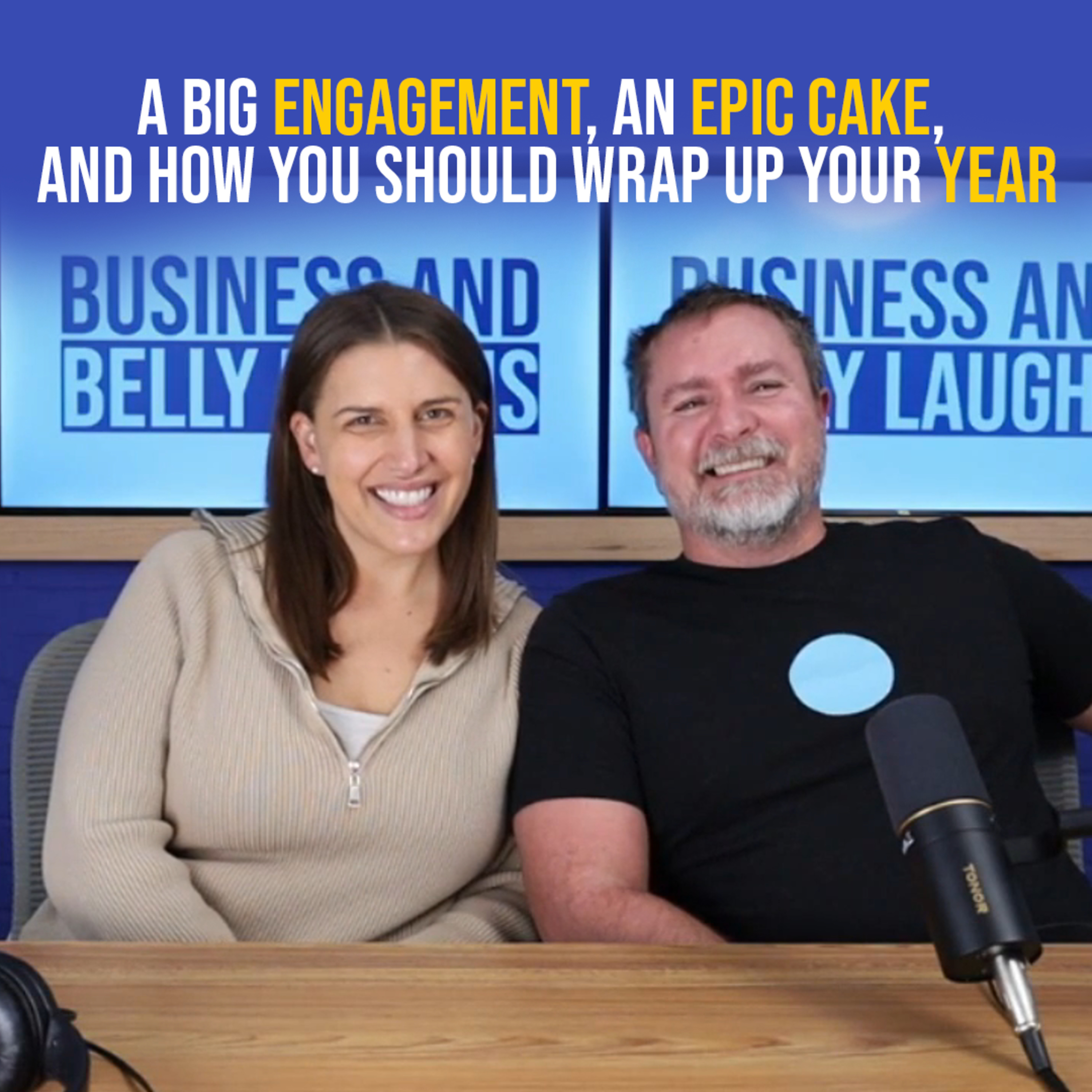A big engagement, an epic cake, and how you should wrap up your year episode artwork
