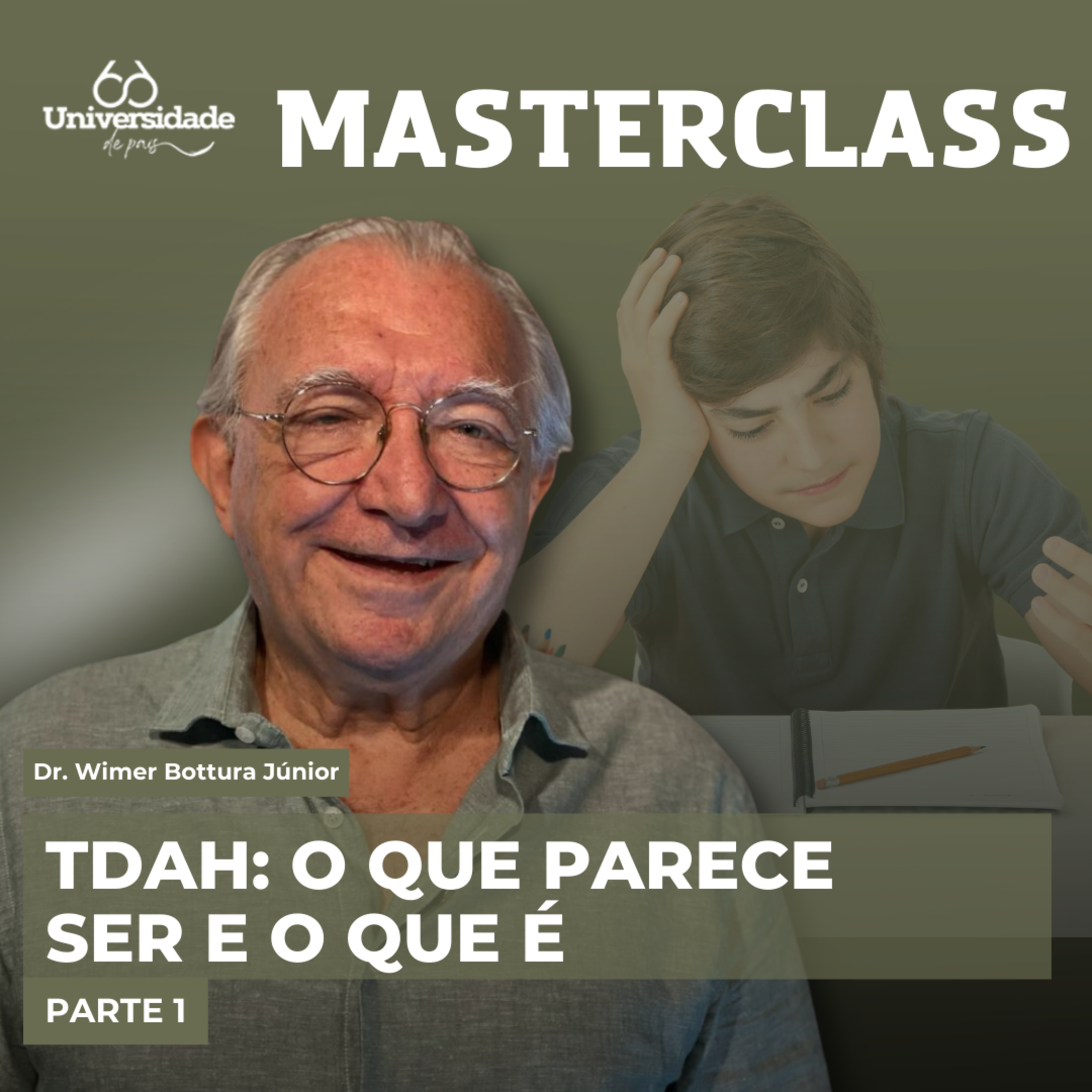 TDAH: O que parece ser e o que é (Parte 1) - Masterclass #4 episode artwork