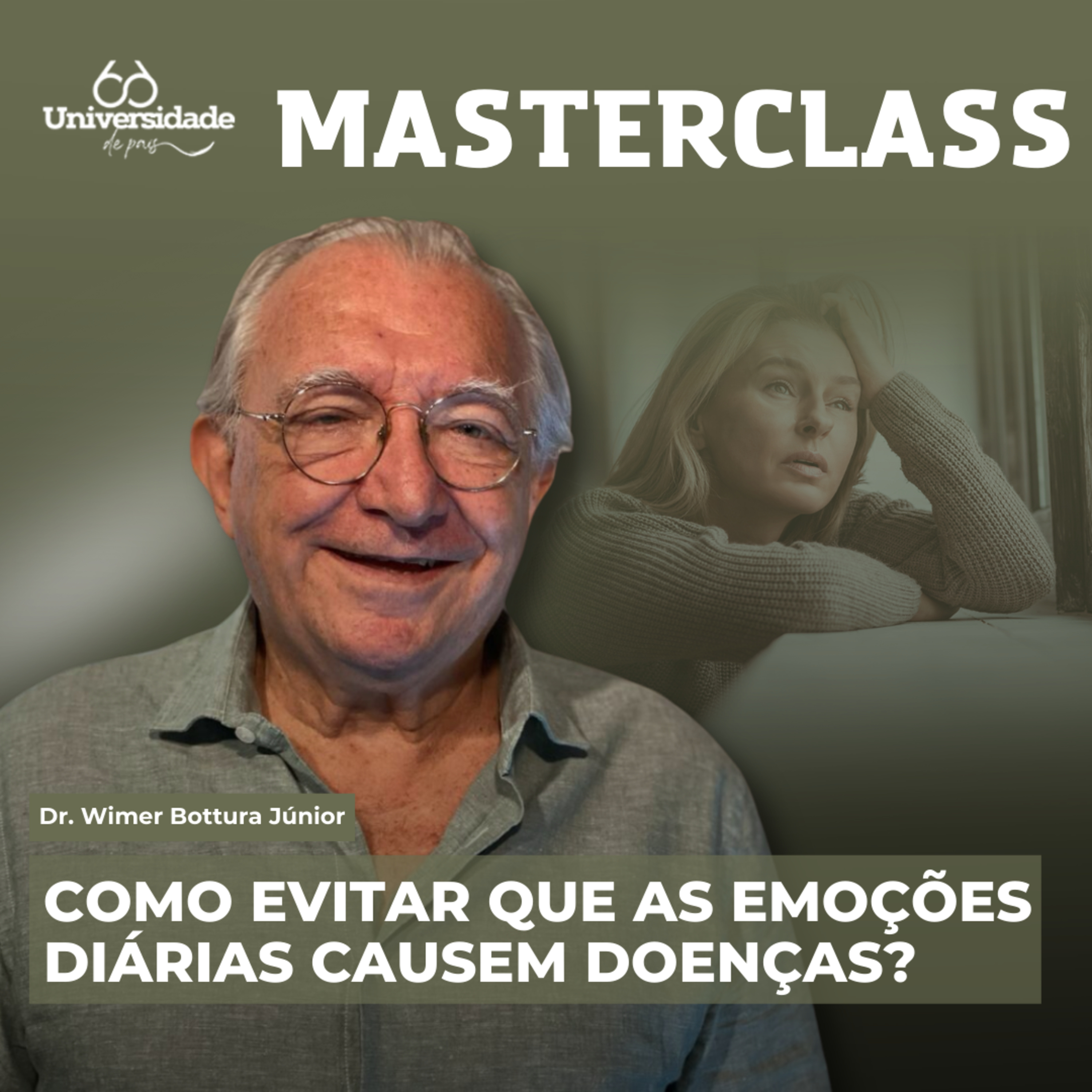 Como evitar que as emoções diárias causem doenças? - Masterclass #7 episode artwork