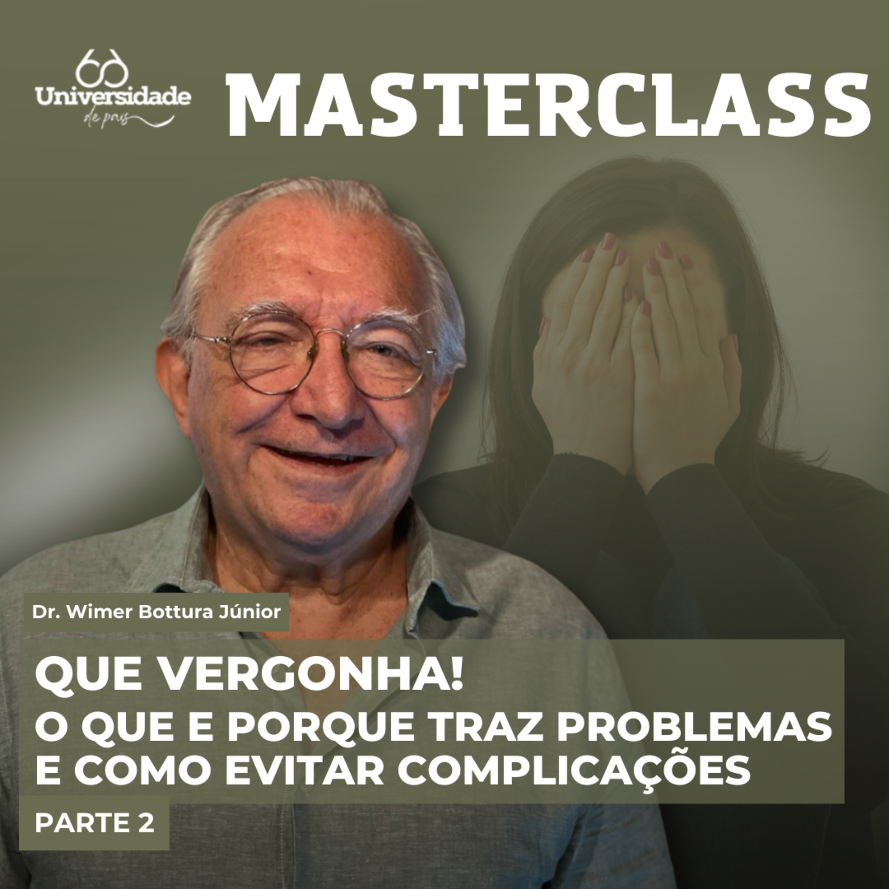 Que Vergonha! O que e porque traz problemas e como evitar complicações (Parte 2) - Masterclass #9 episode artwork