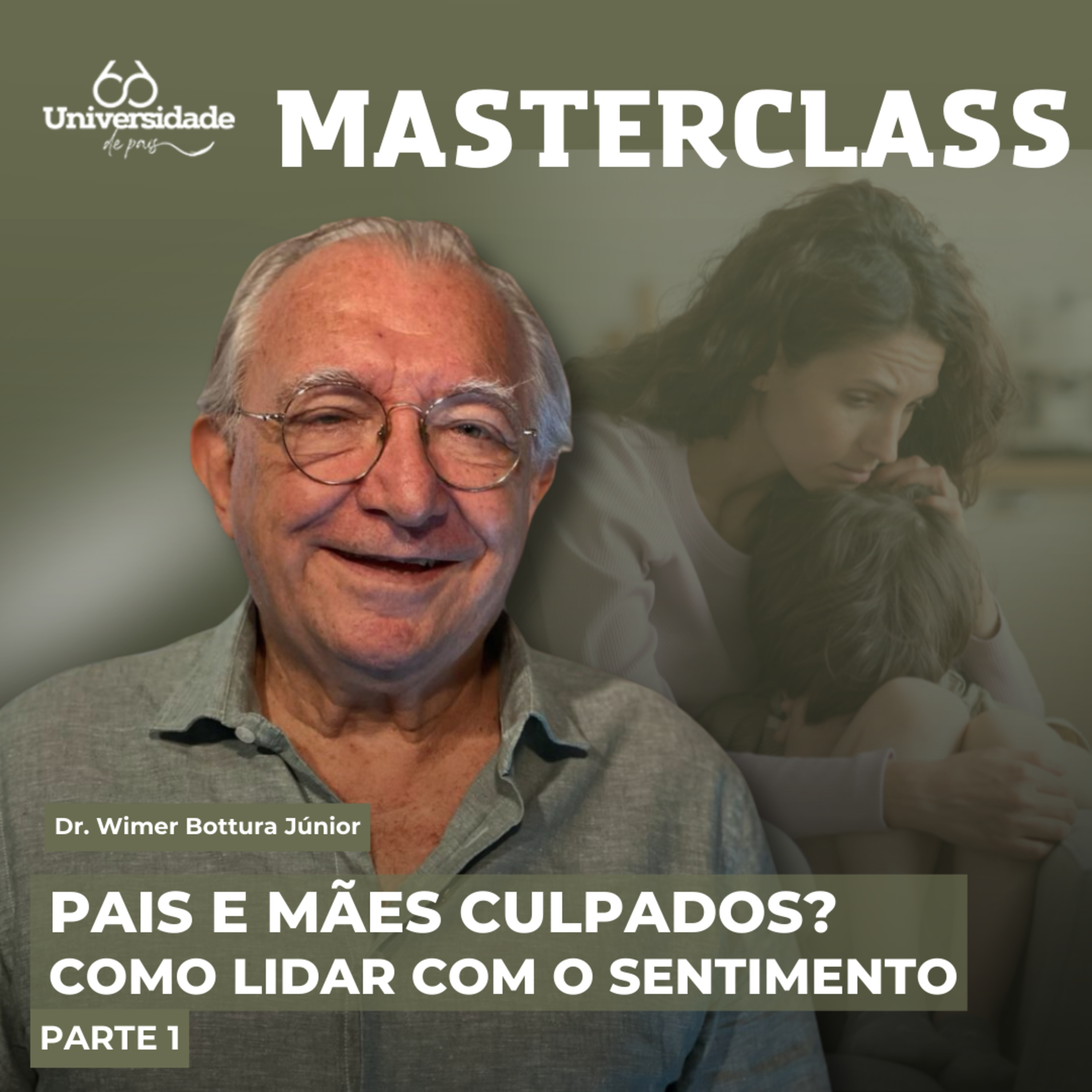 Pais e mães culpados? Como lidar com o sentimento de culpa na criação dos filhos? (Parte 1) - Masterclass #10 episode artwork