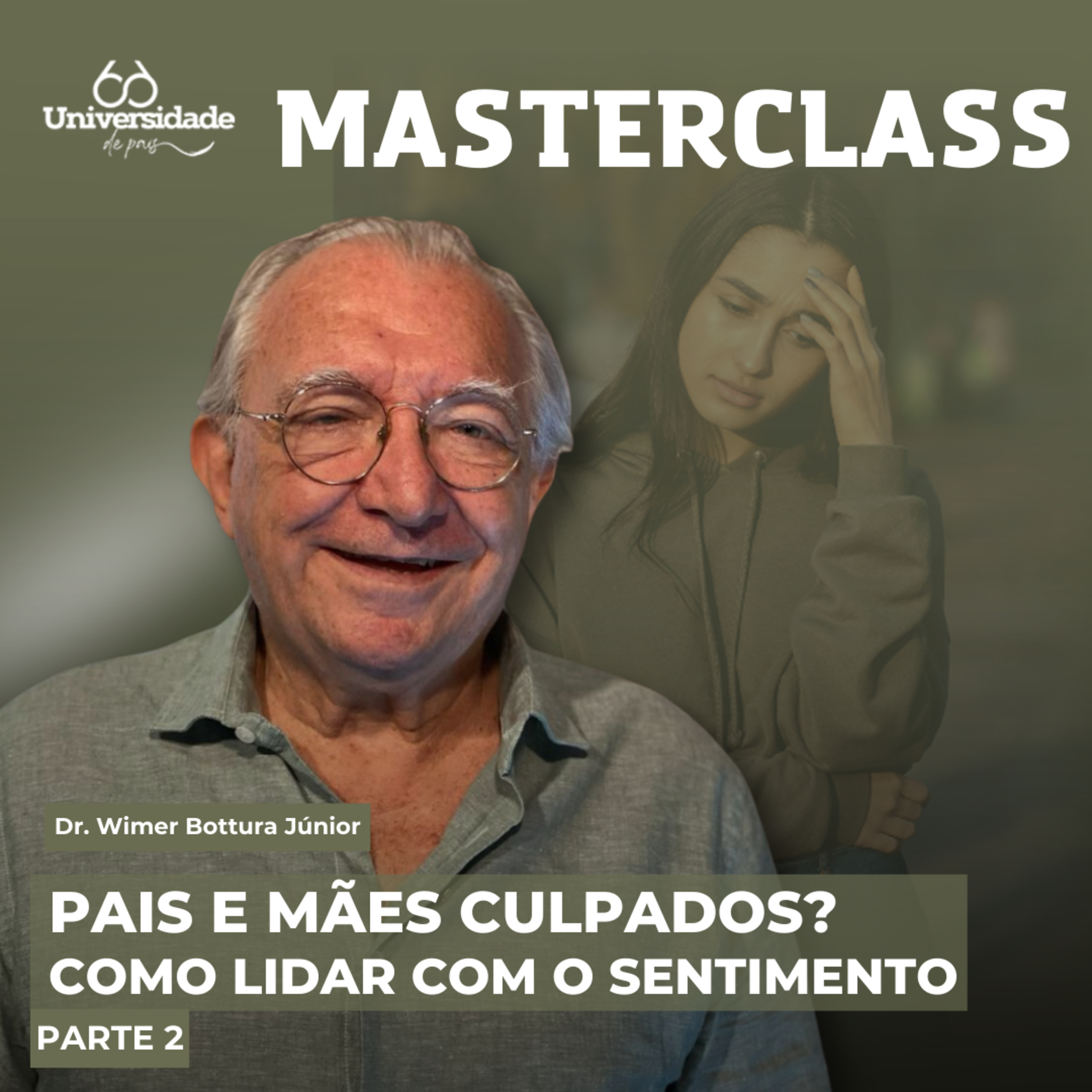 Pais e mães culpados? Como lidar com o sentimento de culpa na criação dos filhos? (Parte 2) - Masterclass #11 episode artwork
