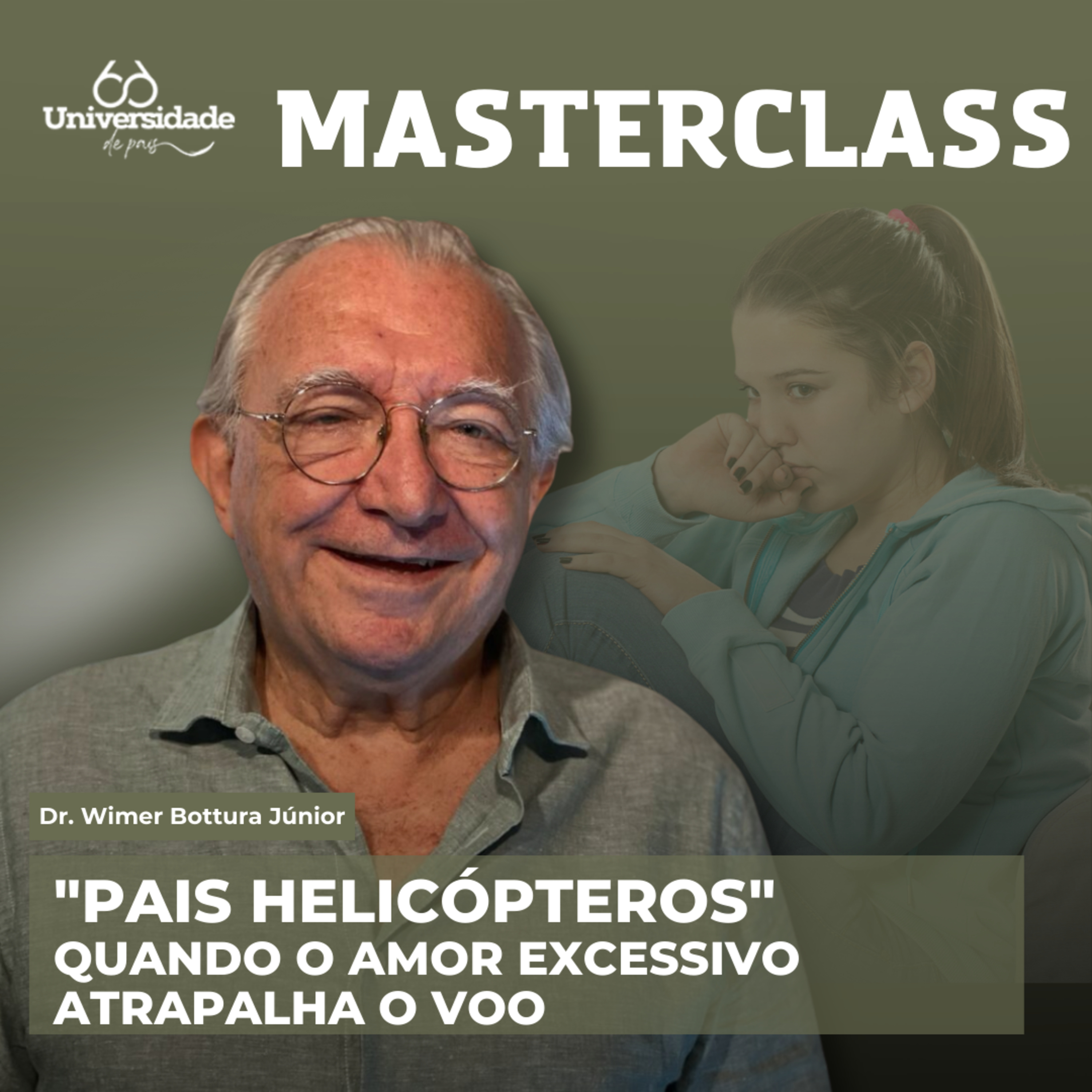 "Pais helicópteros" - quando o amor excessivo atrapalha o voo - Masterclass #18 episode artwork