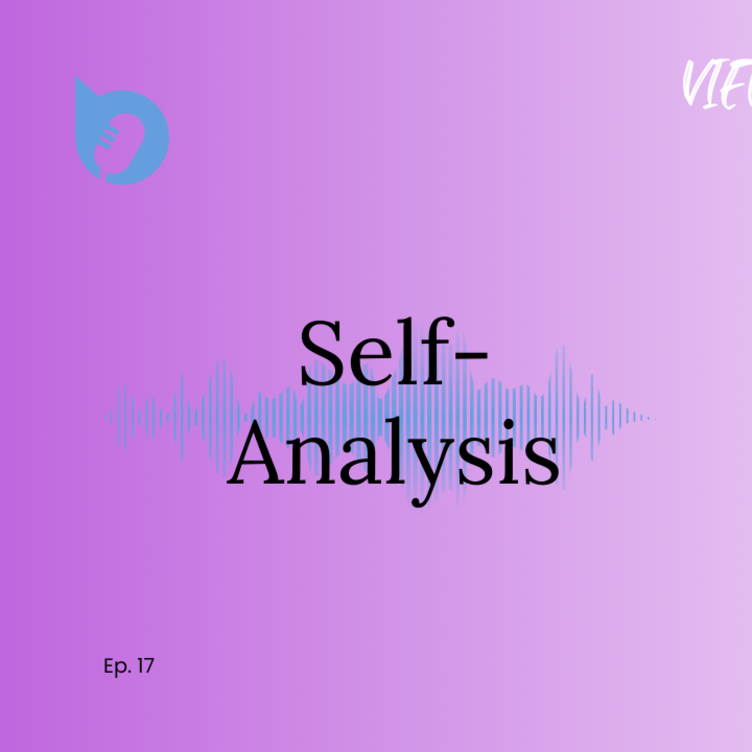 Self-analysis episode artwork