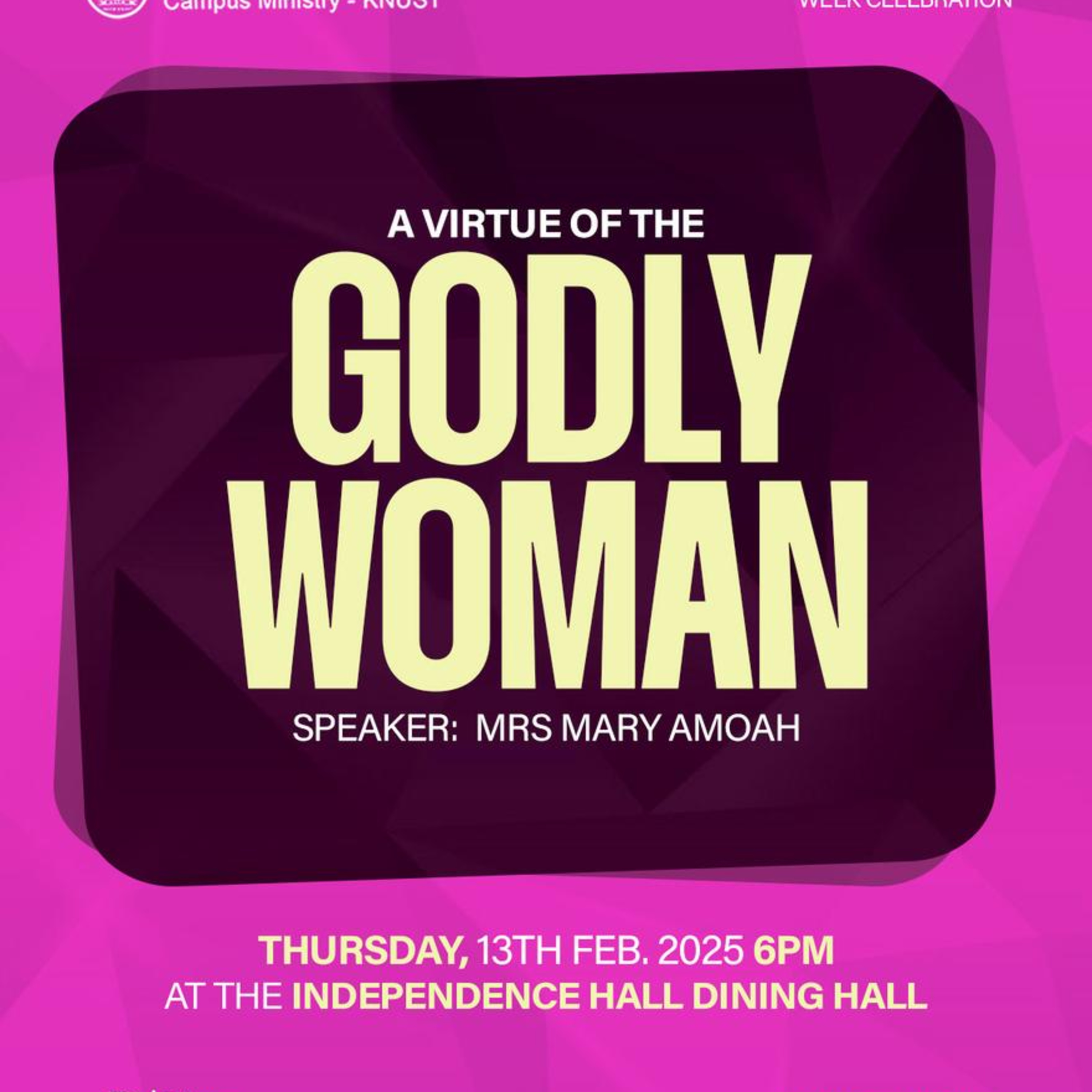 SUBMISSIVENESS: THE VIRTUE OF A GODLY WOMAN