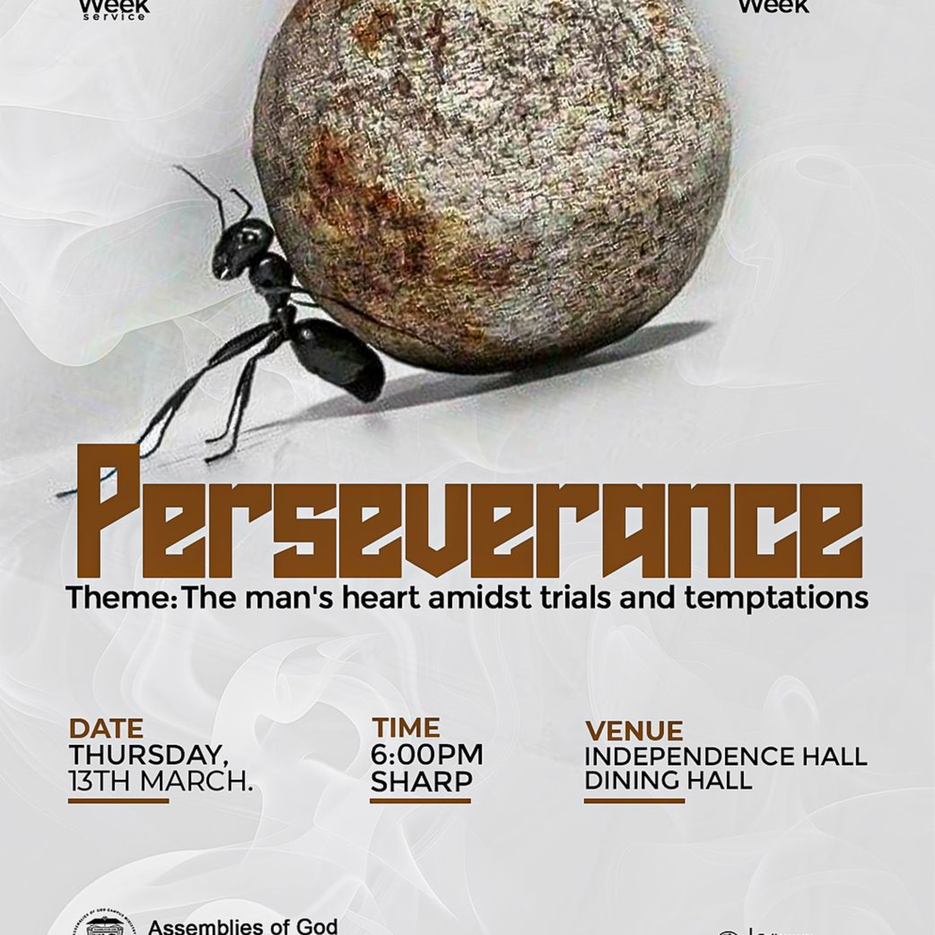 PERSEVERANCE: THE MANS HEART AMIDST TRIALS AND TEMPTATIONS - UNCLE KOFI OWUSU