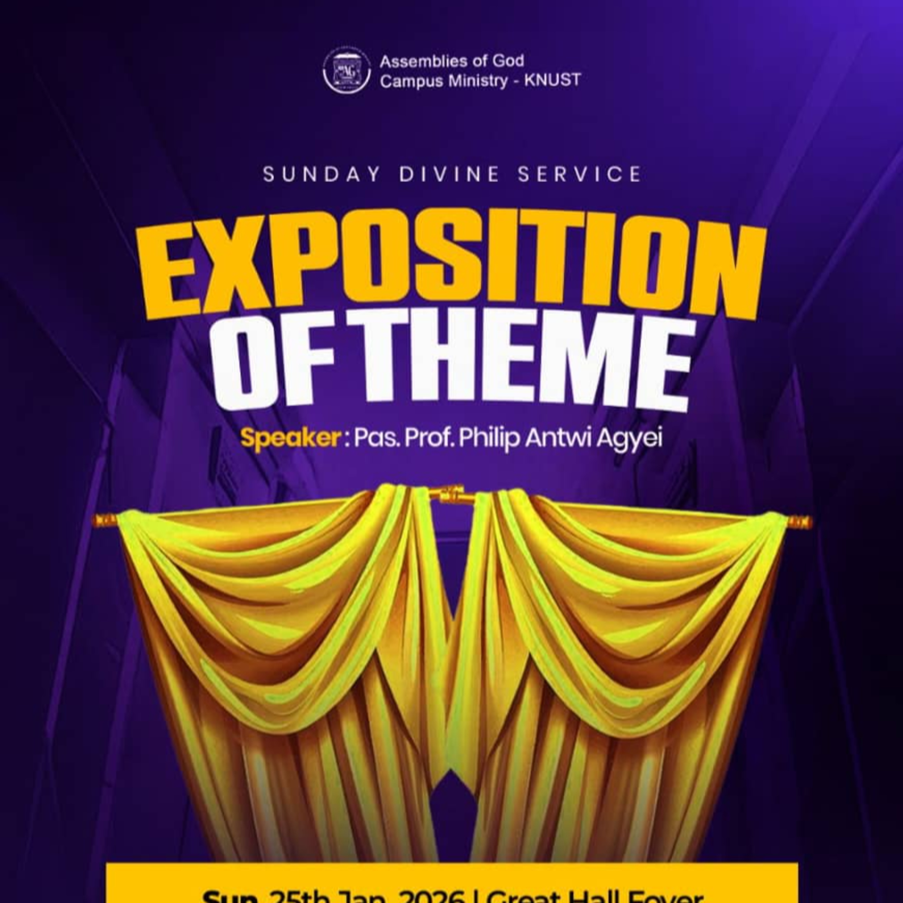 EXPOSITION OF THEME_PS. PROF. PHILIP ANTWI ADJEI