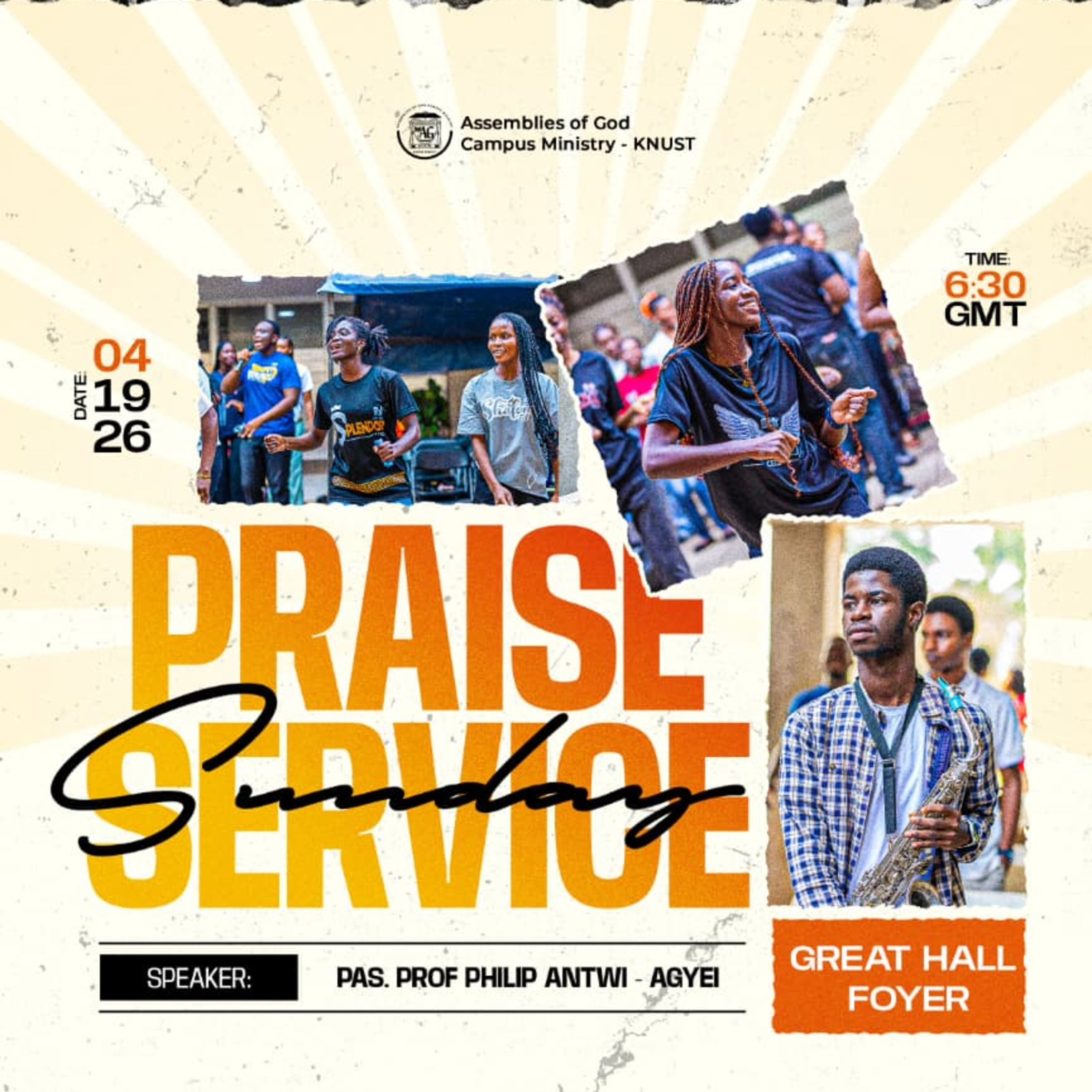 PRAISE SERVICE_PROF. PHILIP ANTWI AGYEI