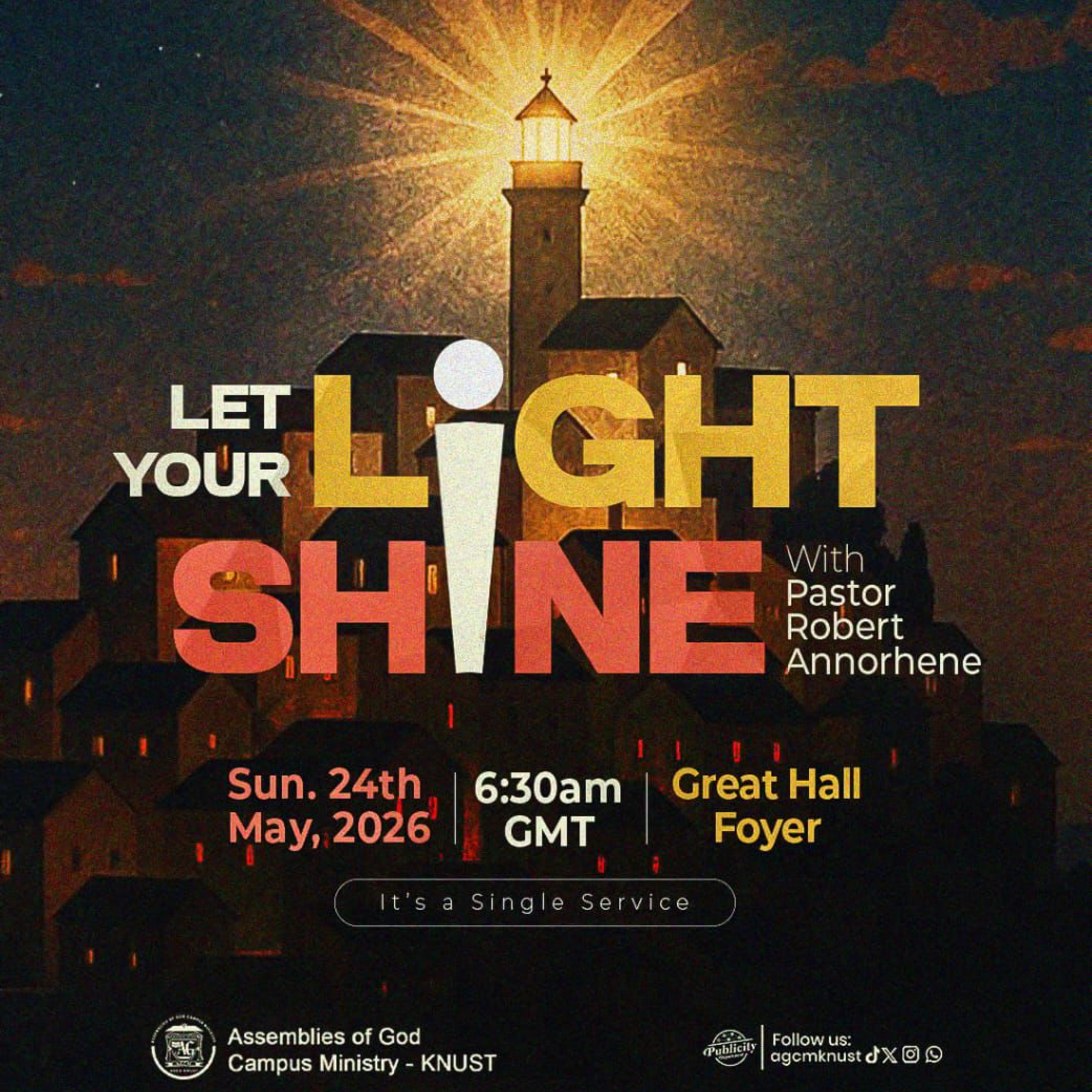 LET YOUR LIGHT SHINE_PAS. ROBERT ANNORHENE