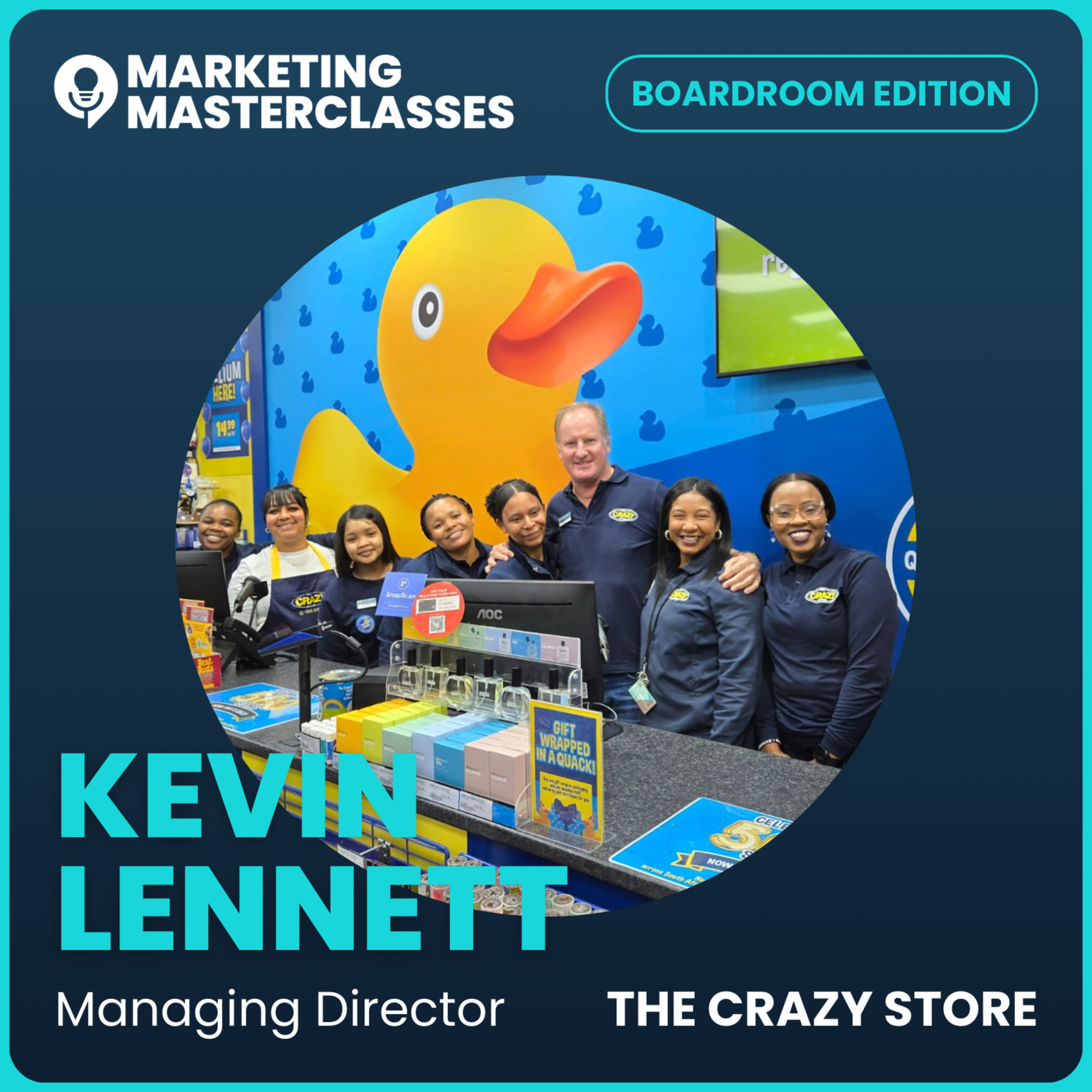 111. Building Joy at Scale: Inside The Crazy Store with Kevin Lennett episode artwork