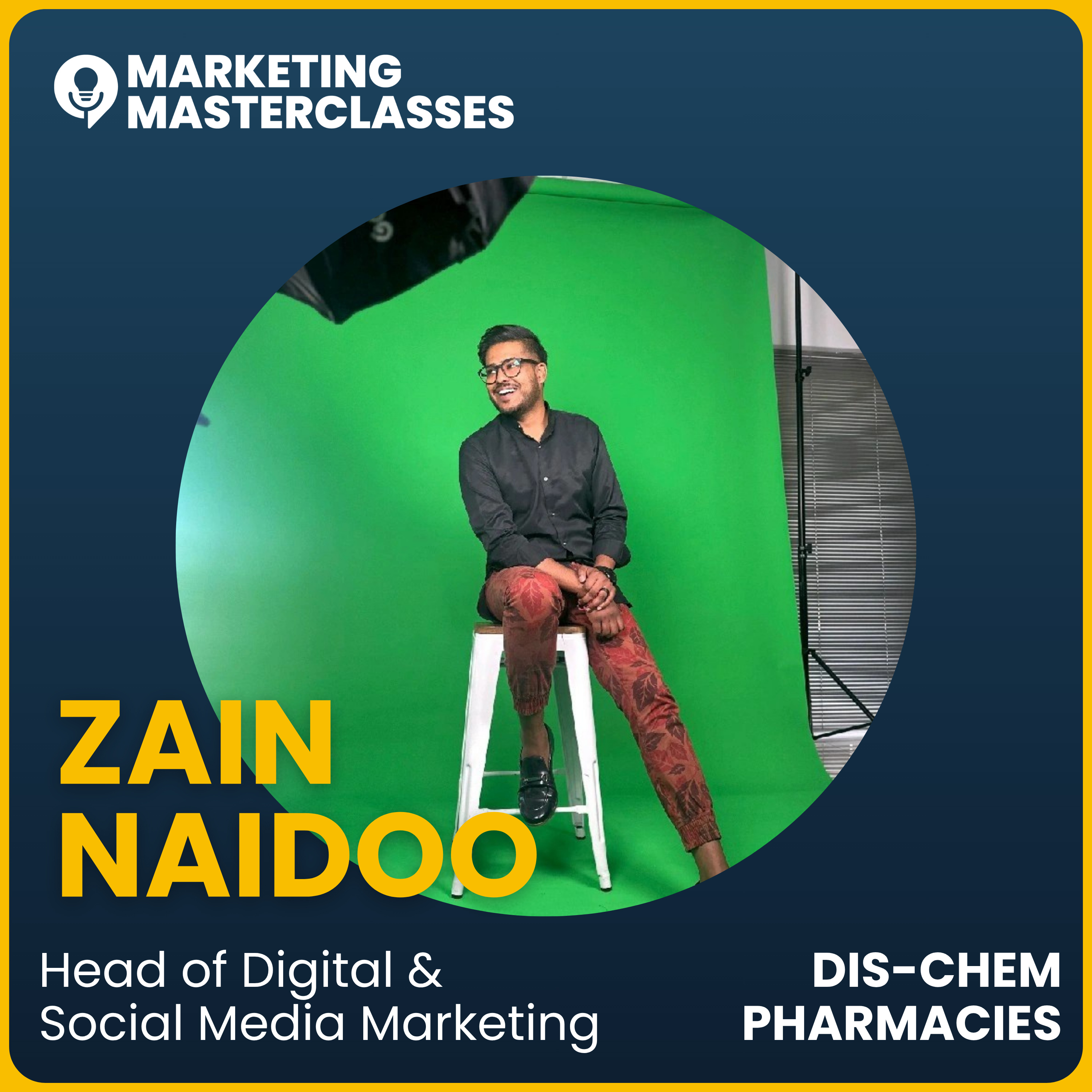 123. Marketing is not just data it is people: with Zain Naidoo, Head of Digital and Social at Dis-Chem Pharmacies episode artwork