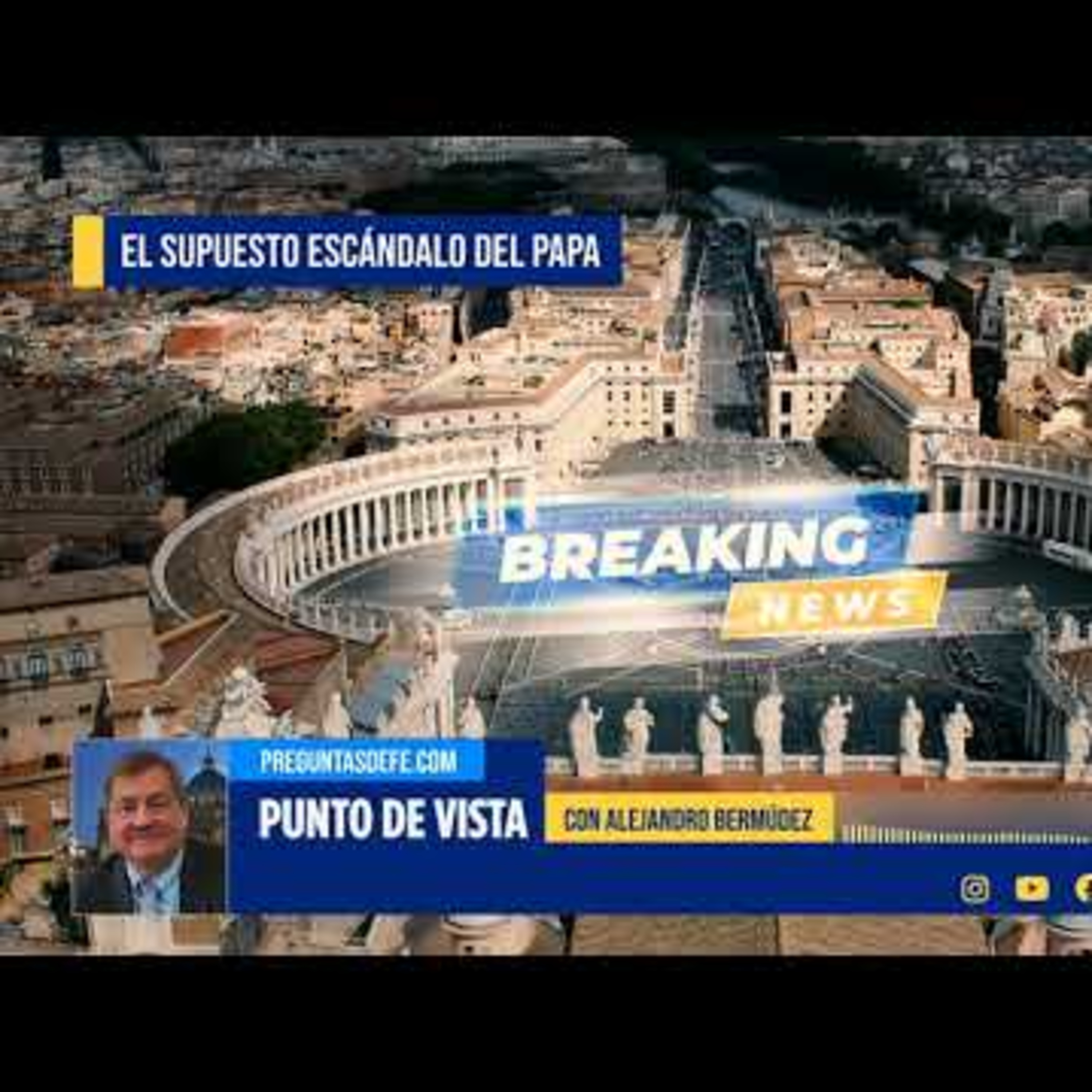 El supuesto escándalo del Papa