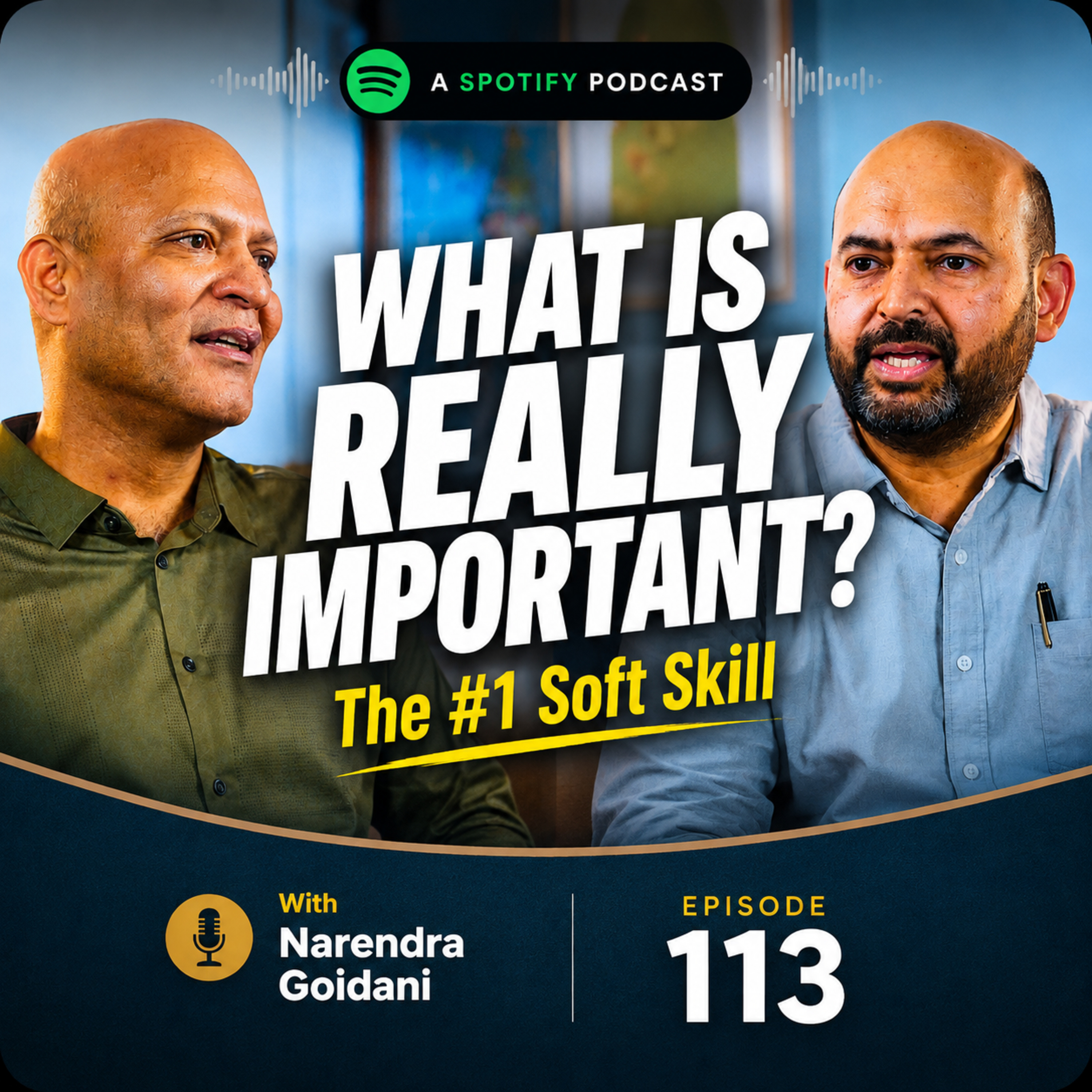 What Is REALLY Important In Life? The #1 Soft Skill For Success – Mr. Narendra Goidani episode artwork