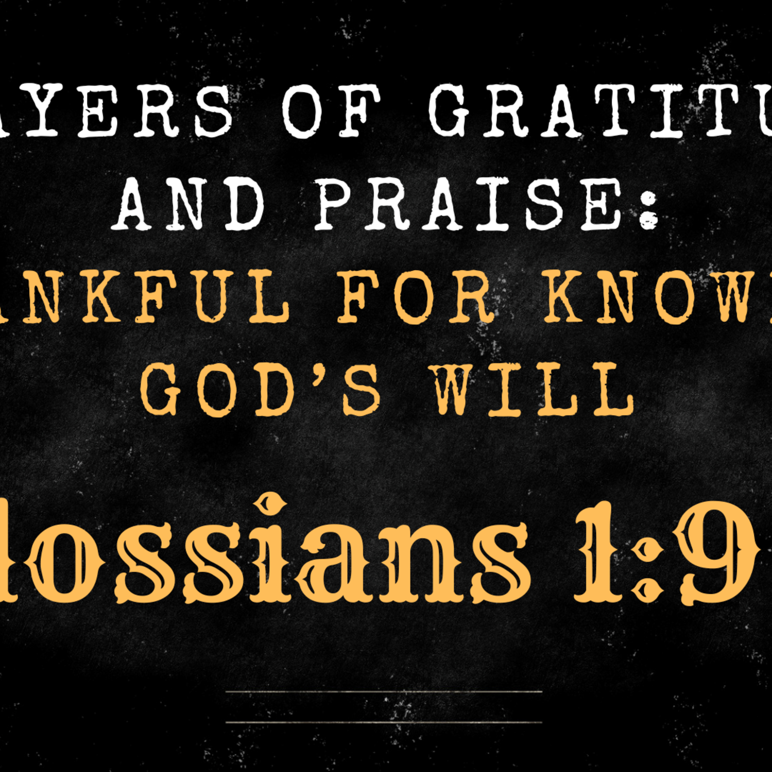 Thankful for Knowing God’s Will episode artwork