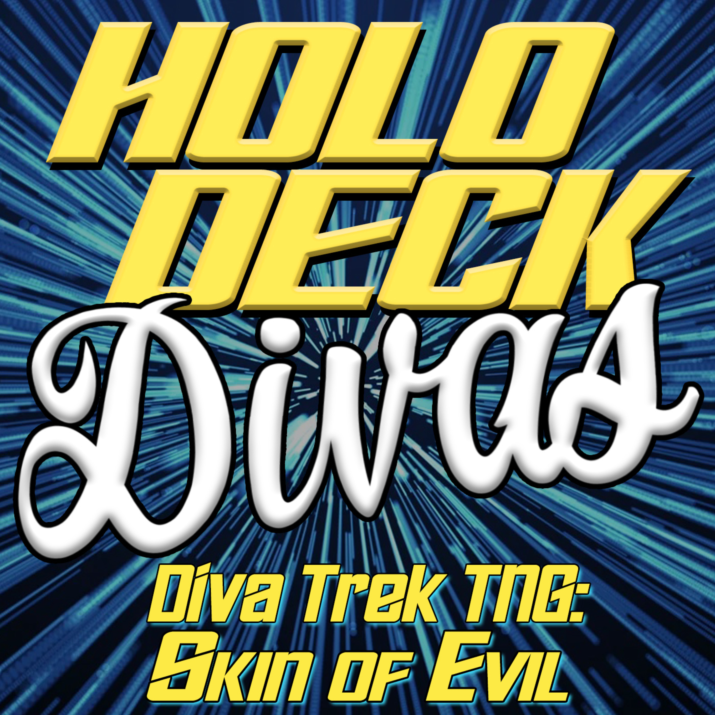 Diva Trek TNG - Skin of Evil episode artwork