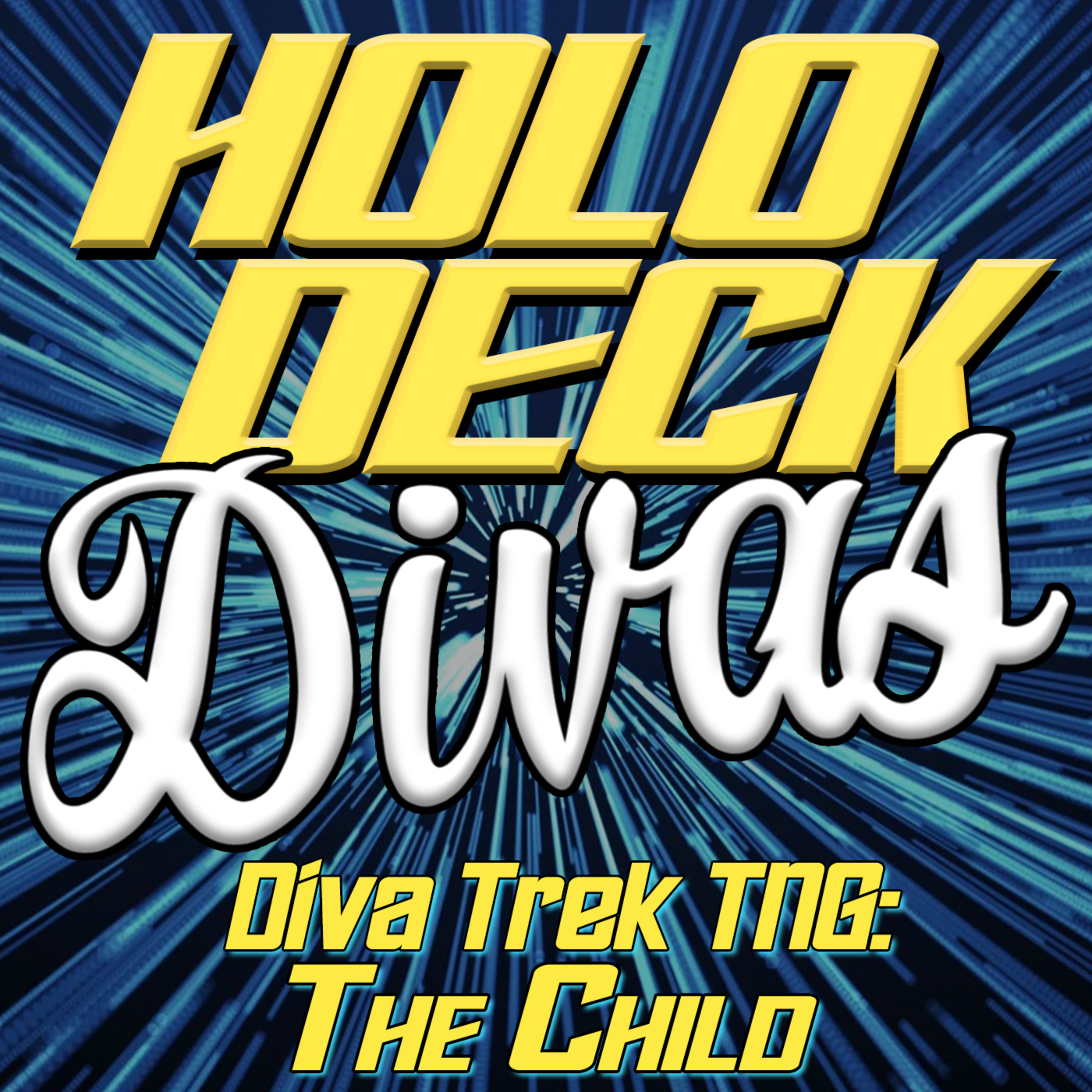 Diva Trek TNG - The Child episode artwork