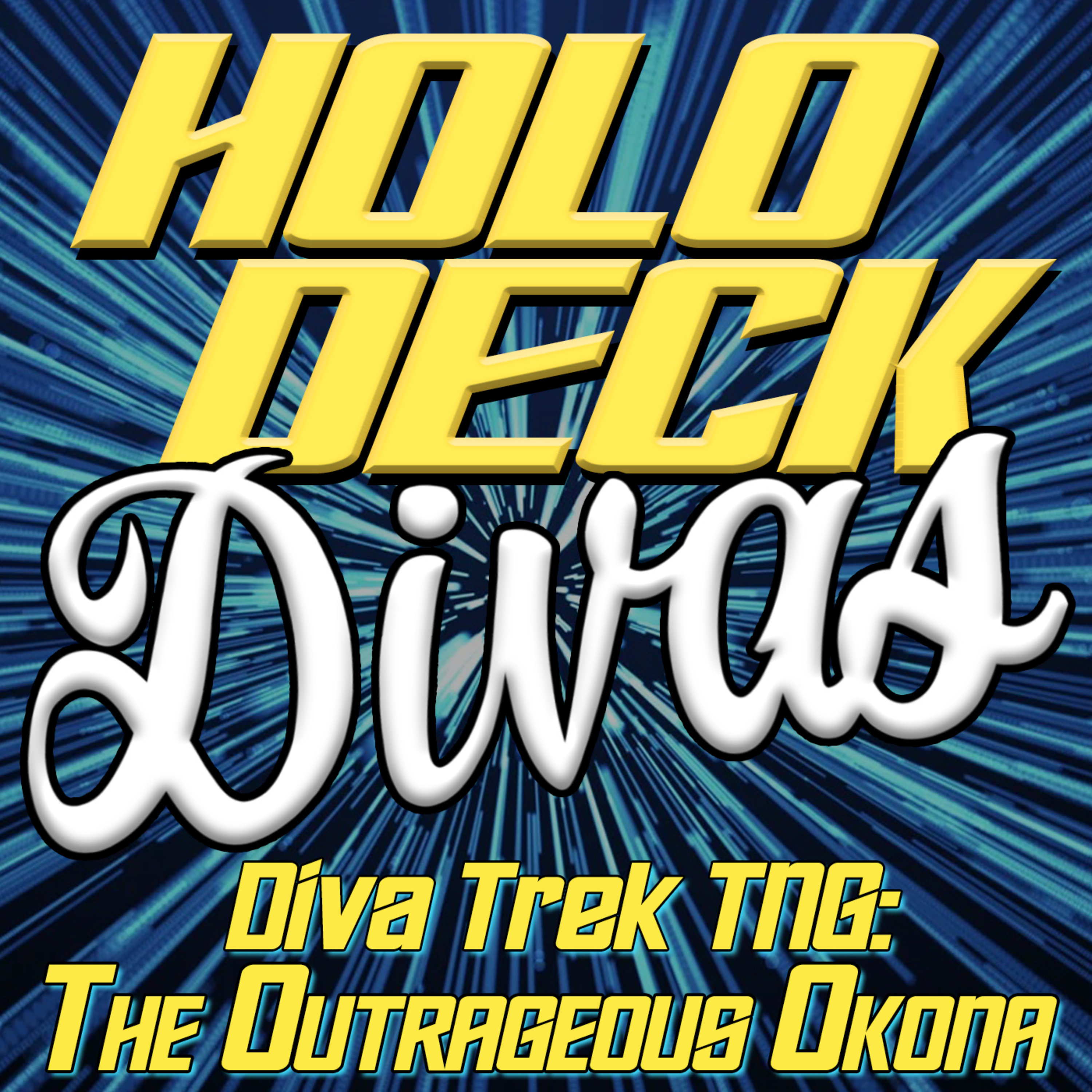 Diva Trek TNG - The Outrageous Okona episode artwork