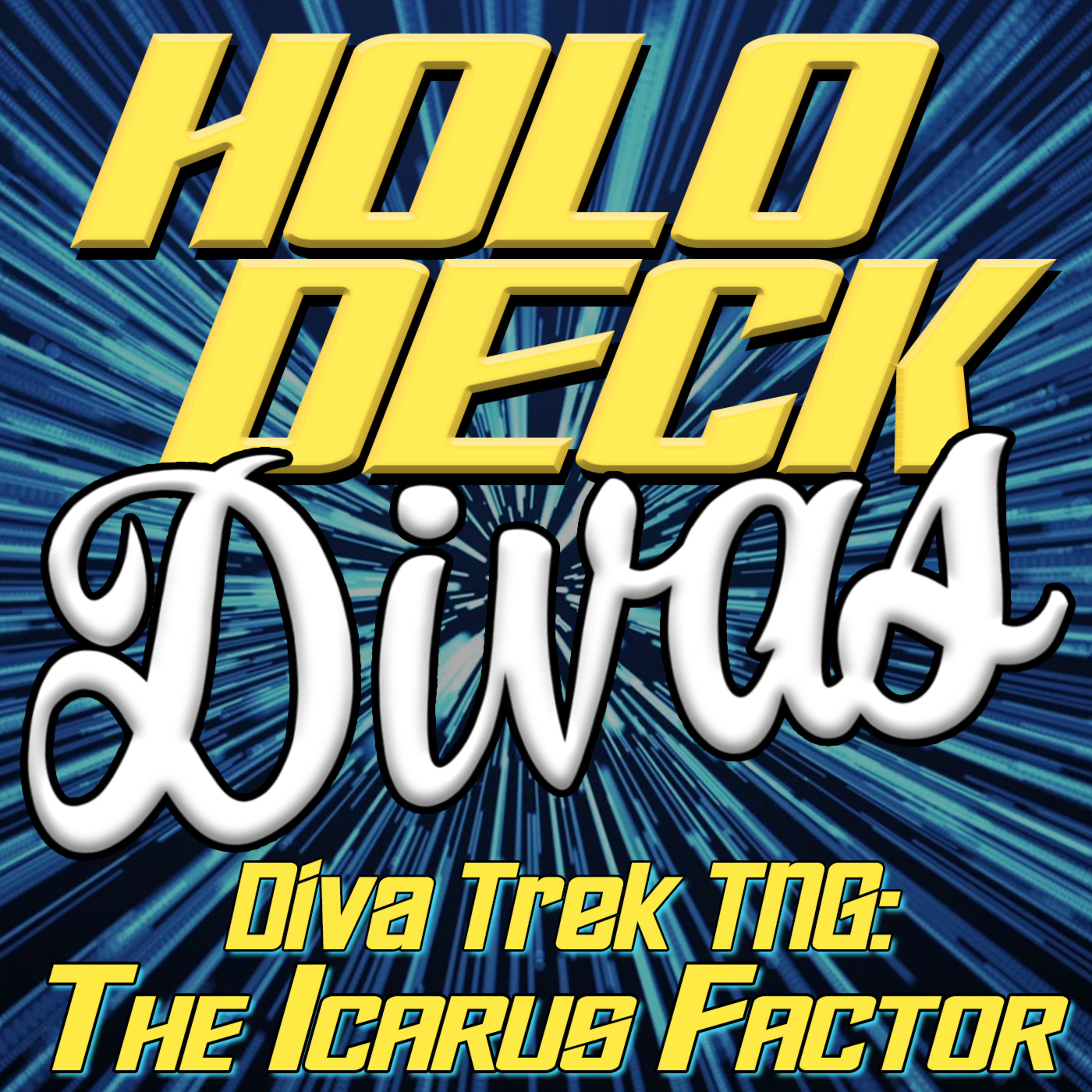 Diva Trek TNG - The Icarus Factor episode artwork