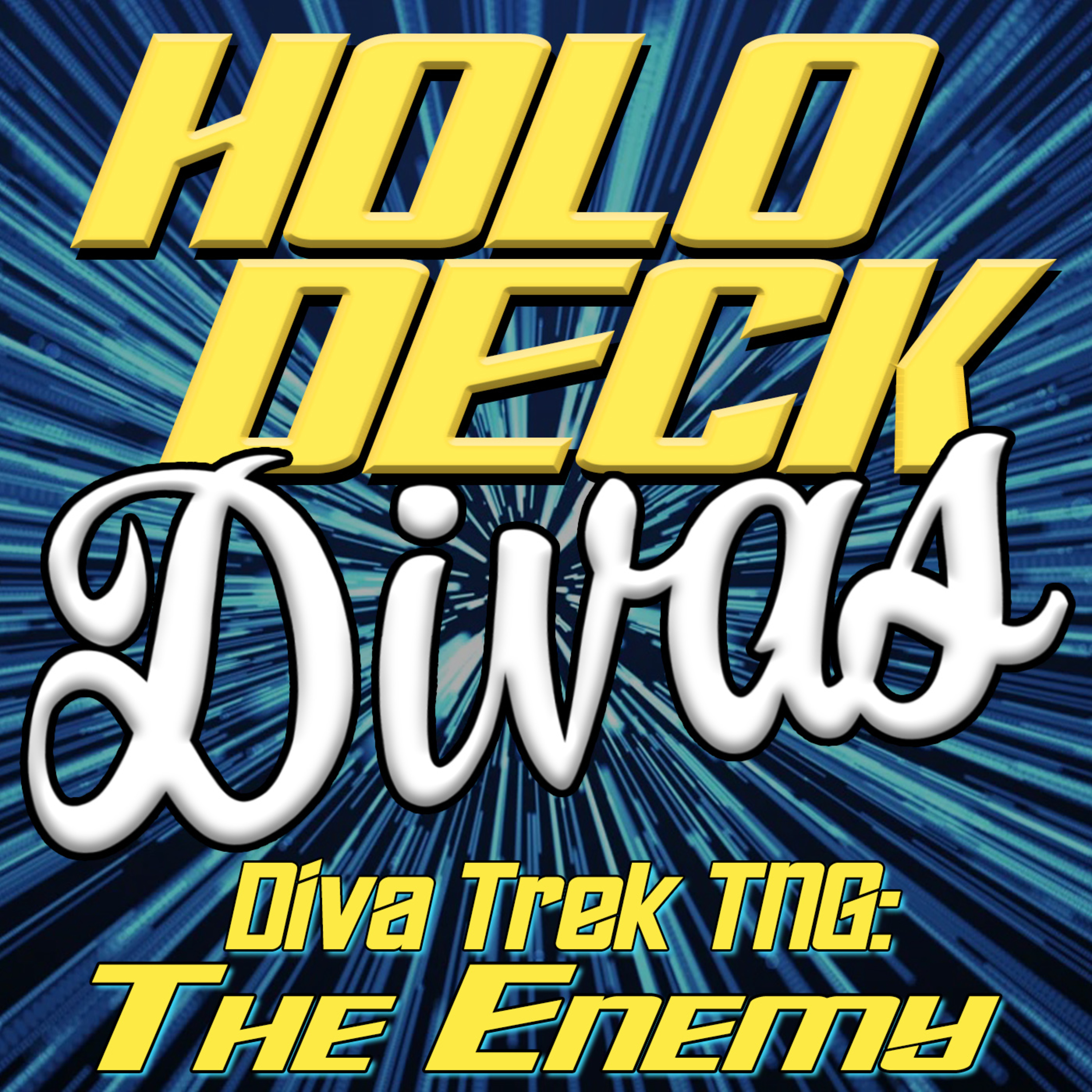 Diva Trek TNG - The Enemy episode artwork