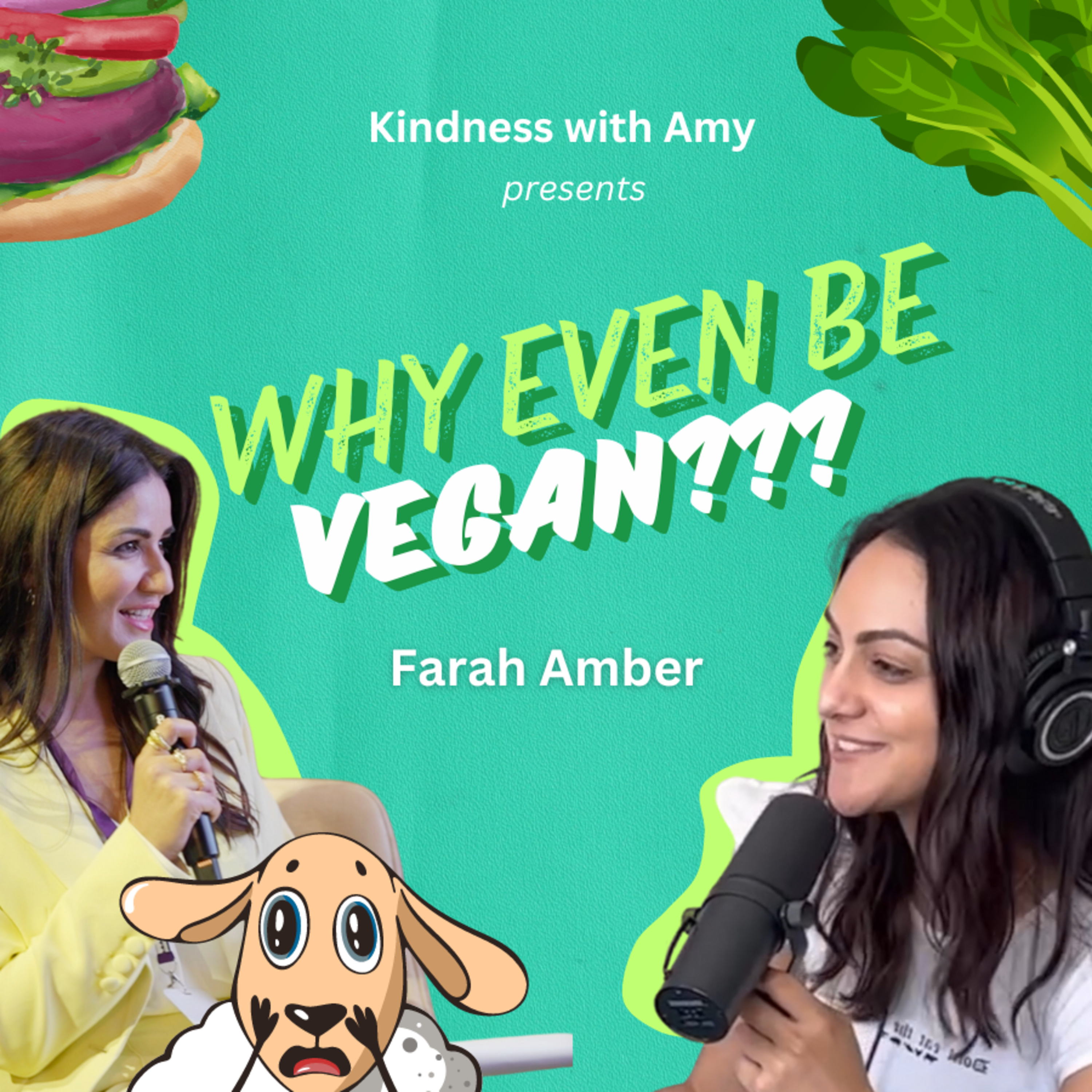 Every reason to be vegan answered with Farah Amber and Amy Aela [English] episode artwork