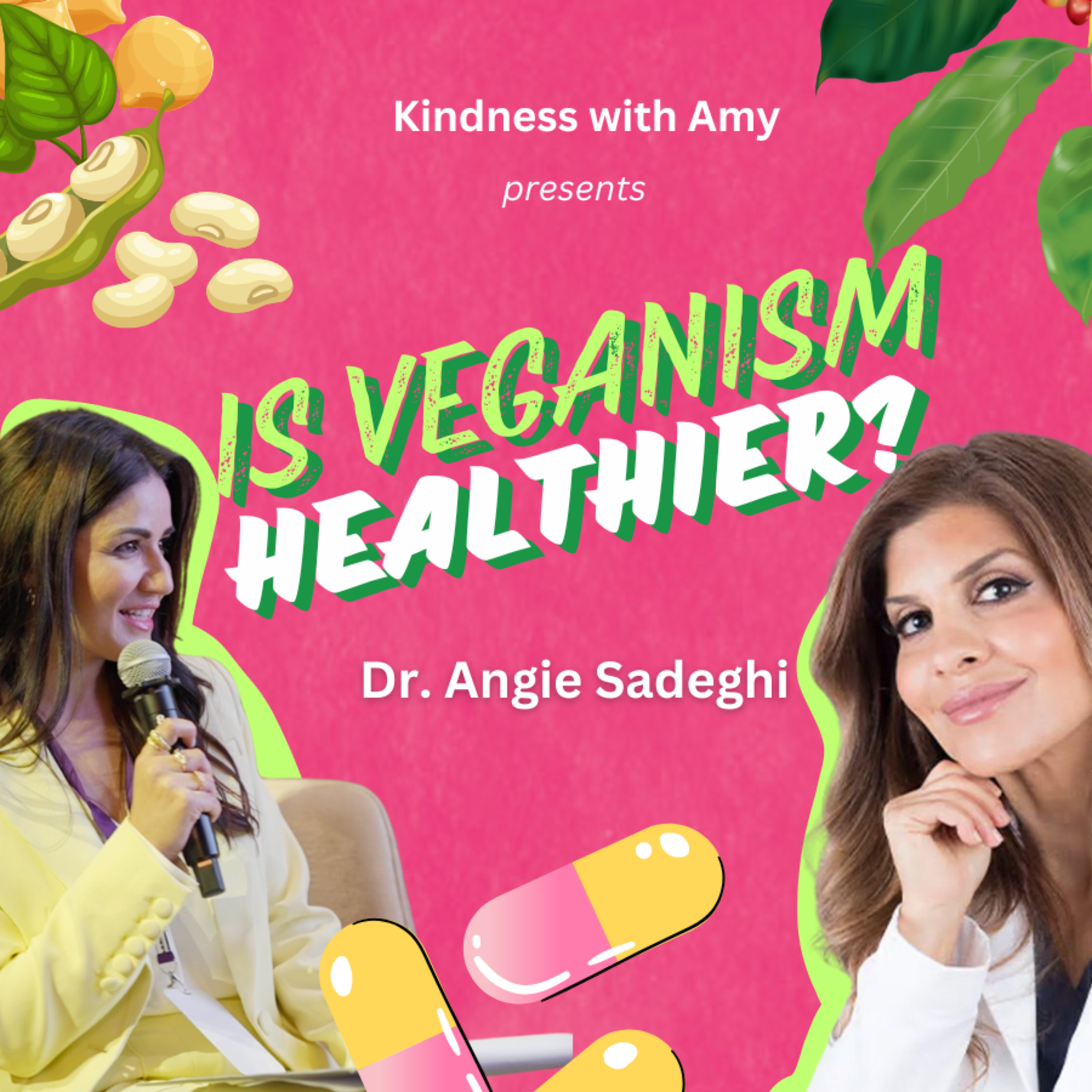 Does a Doctor recommend veganism? Dr. Angie Sadeghi discusses why veganism is healtheir for humans [English] episode artwork
