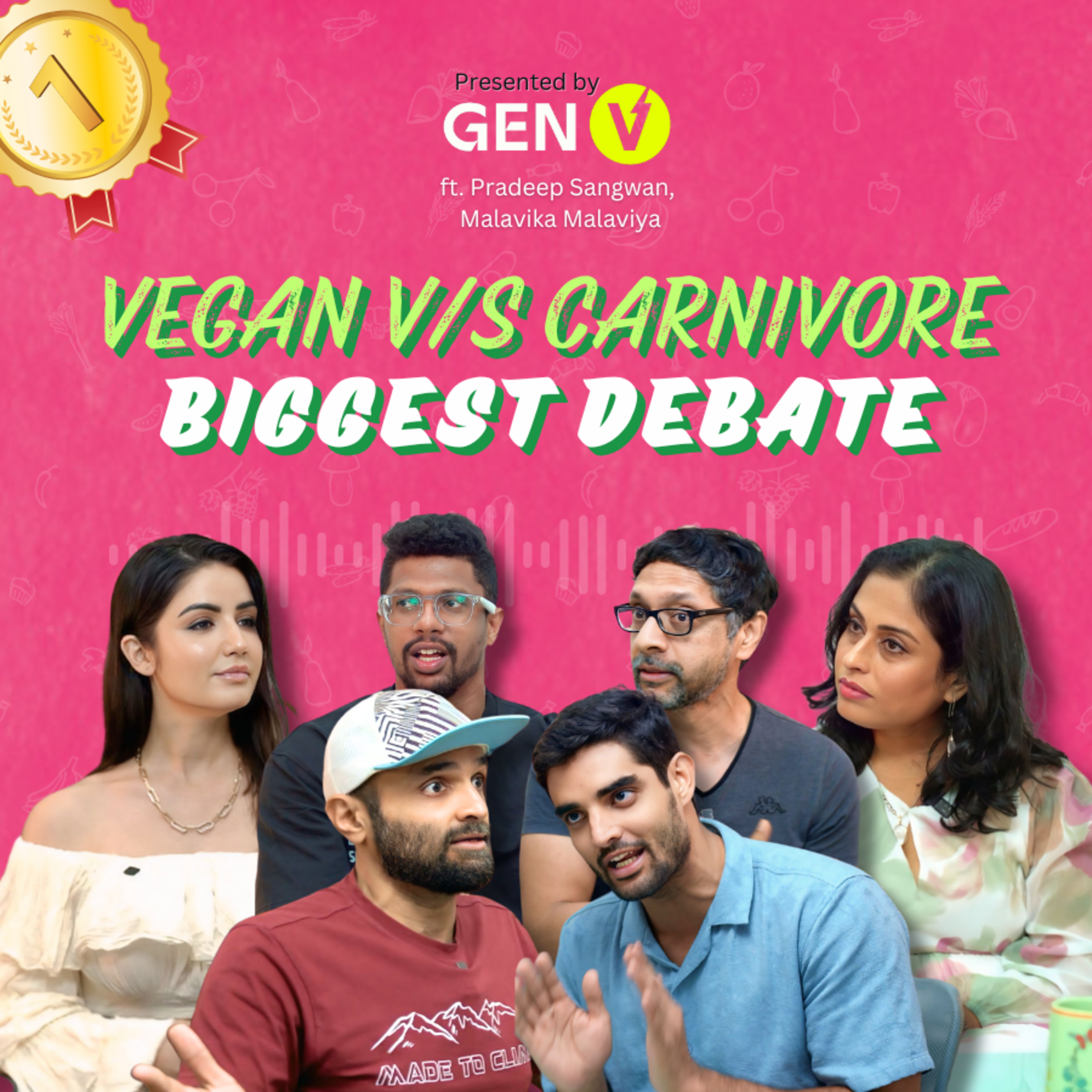 Vegan vs Non Vegan Debate Ft. Masala Labs, Nutritionists, Bodybuilder! [English]  episode artwork