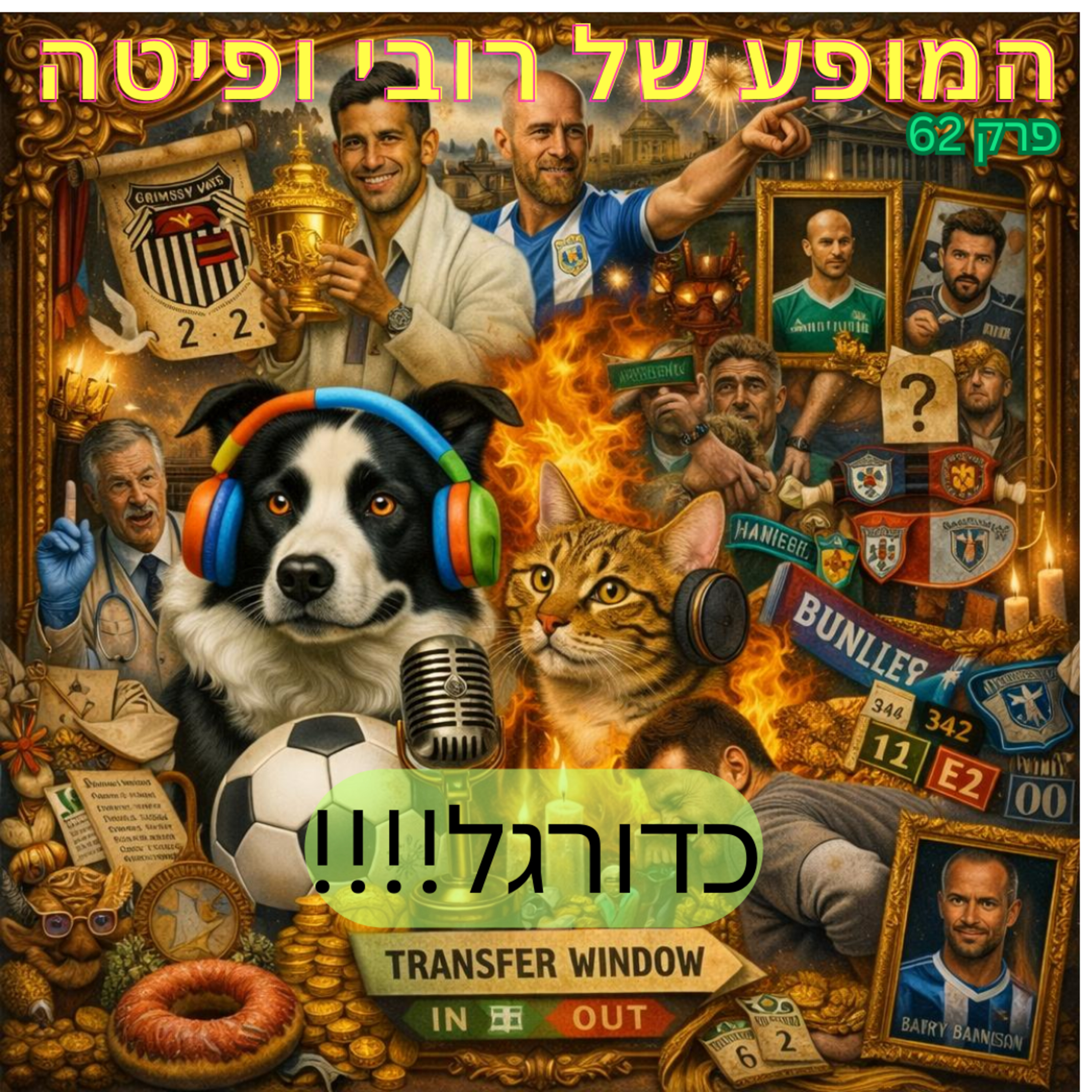 📰 פרק 62 - כדורגל!!! episode artwork