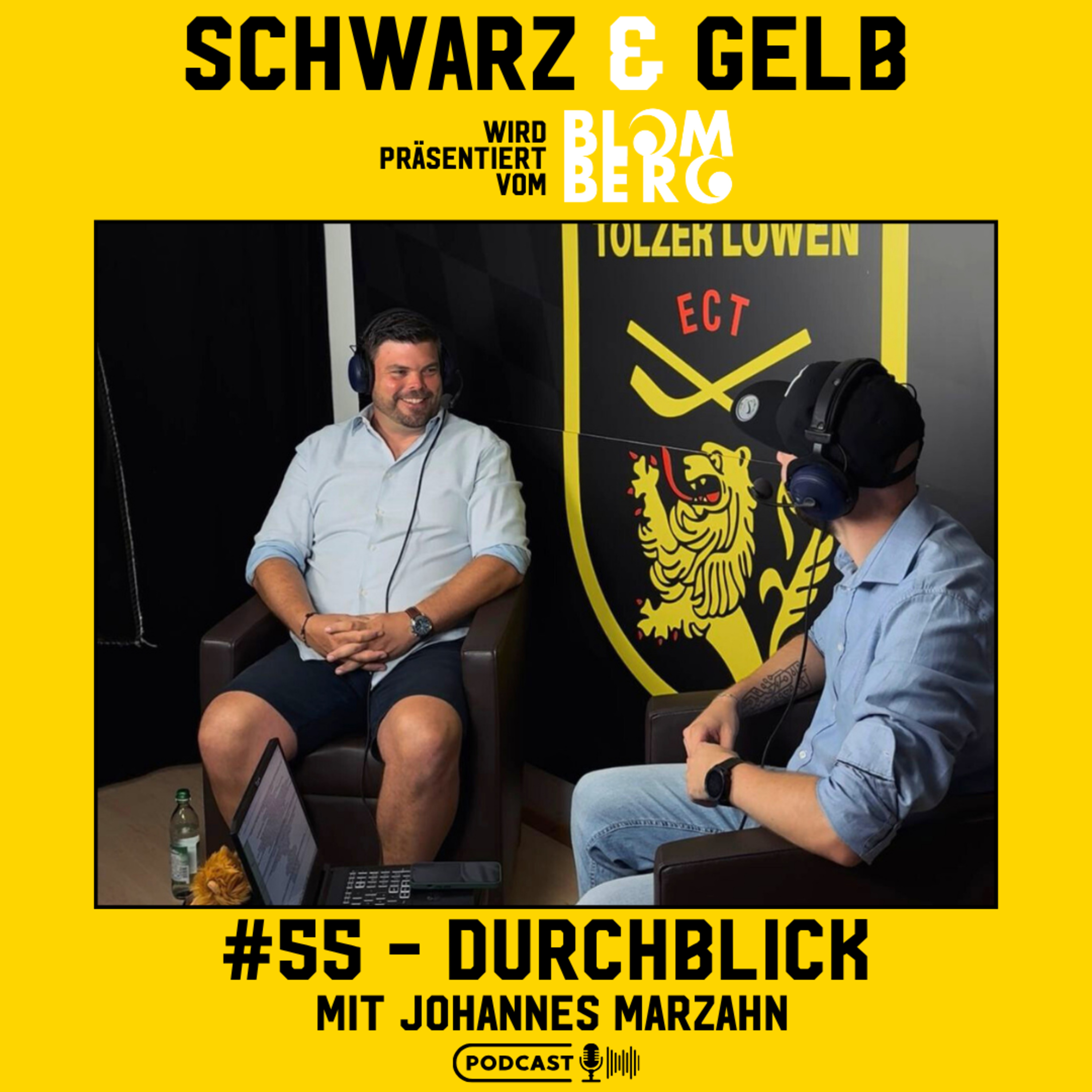 Schwarz und Gelb: Der offizielle Podcast der Tölzer Löwen