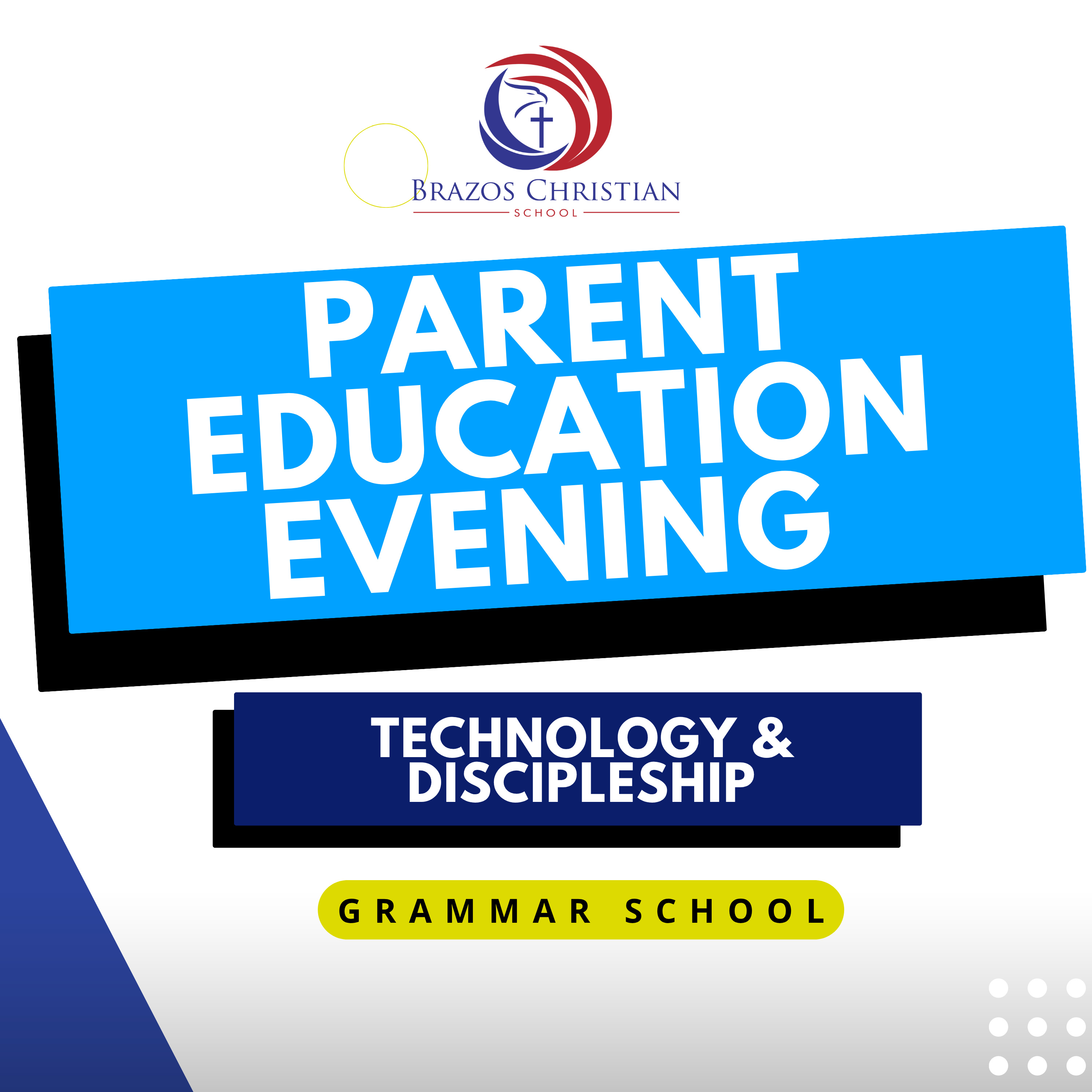 Parent Education Evening | Grammar School | Technology & Discipleship episode artwork