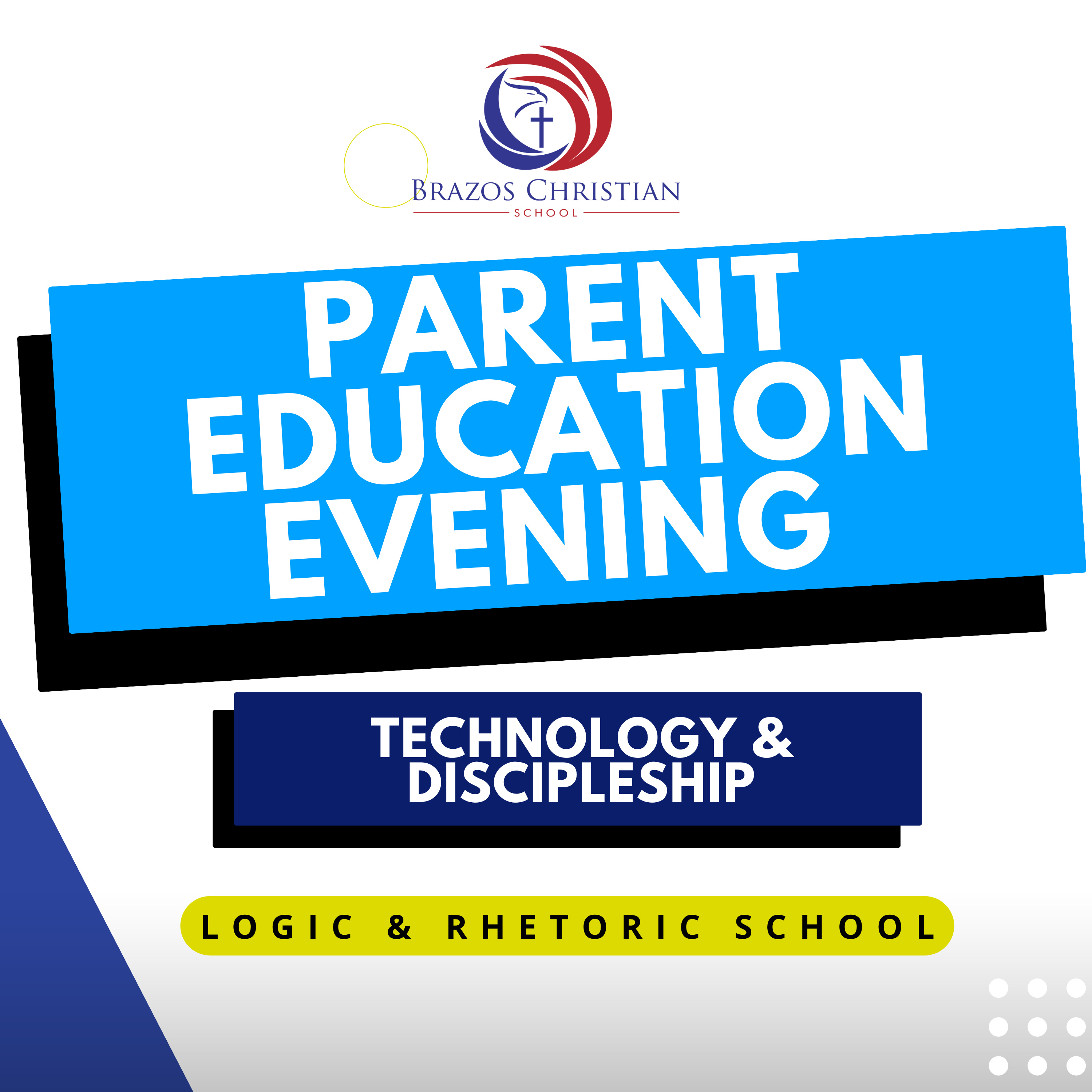 Parent Education Evening | Logic & Rhetoric School | Technology & Discipleship episode artwork