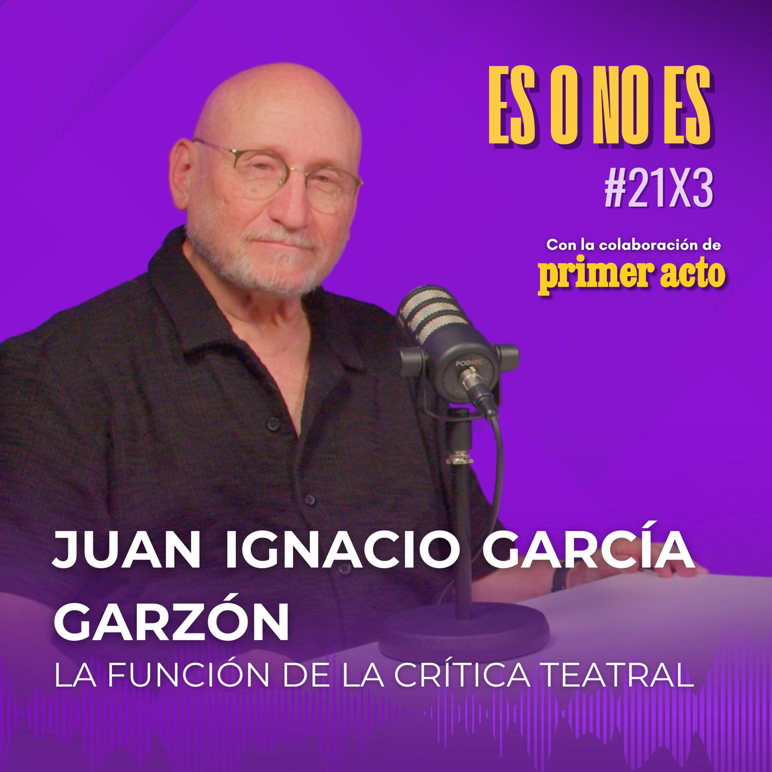 La función de la crítica teatral: Entrevista Juan Ignacio García Garzón episode artwork