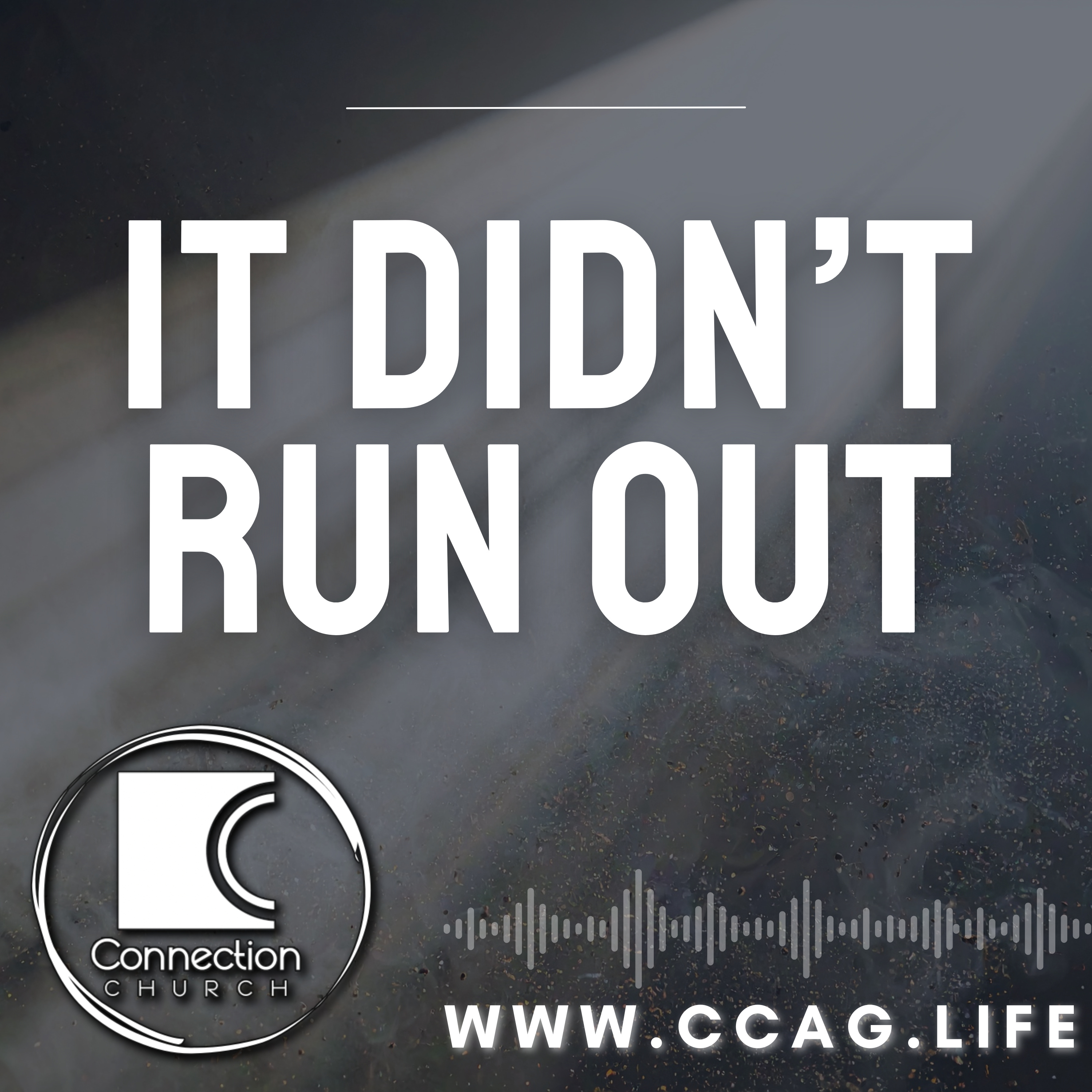 It Didn't Run Out episode artwork