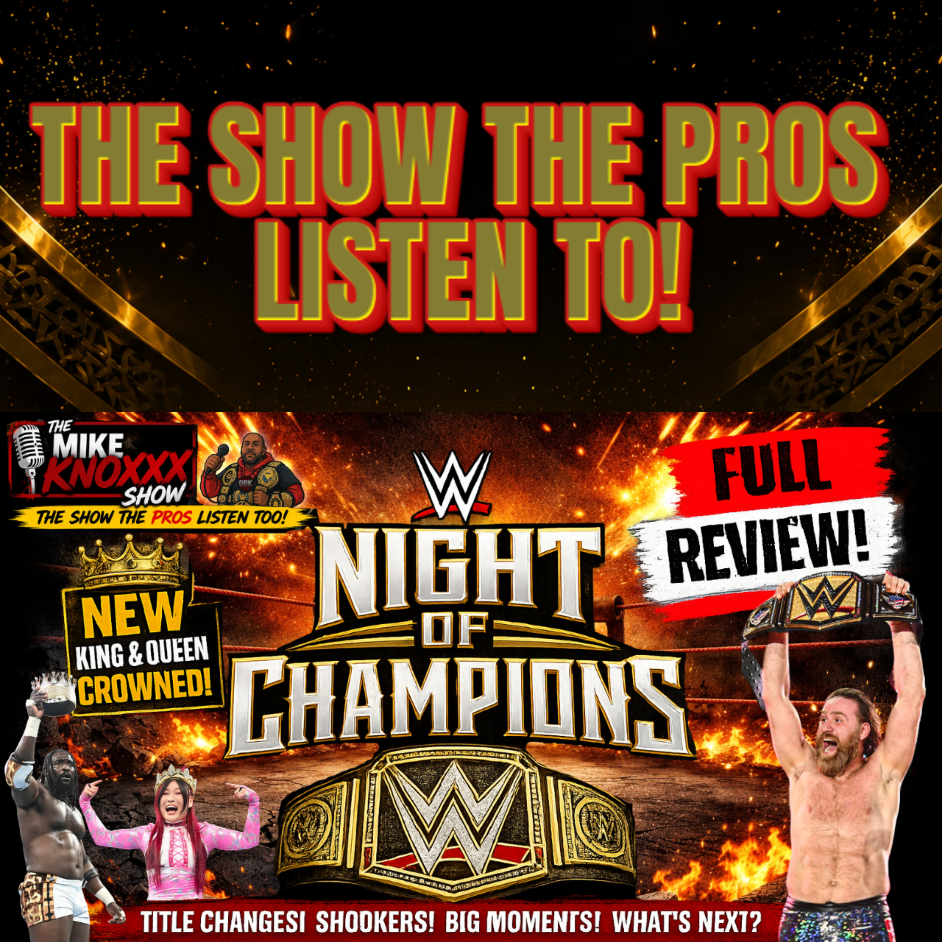 WWE NIGHT OF CHAMPIONS 2026 REVIEW! SAMI ZAYN SHOCKS THE WORLD | NEW KING & QUEEN CROWNED! | TMKS episode artwork