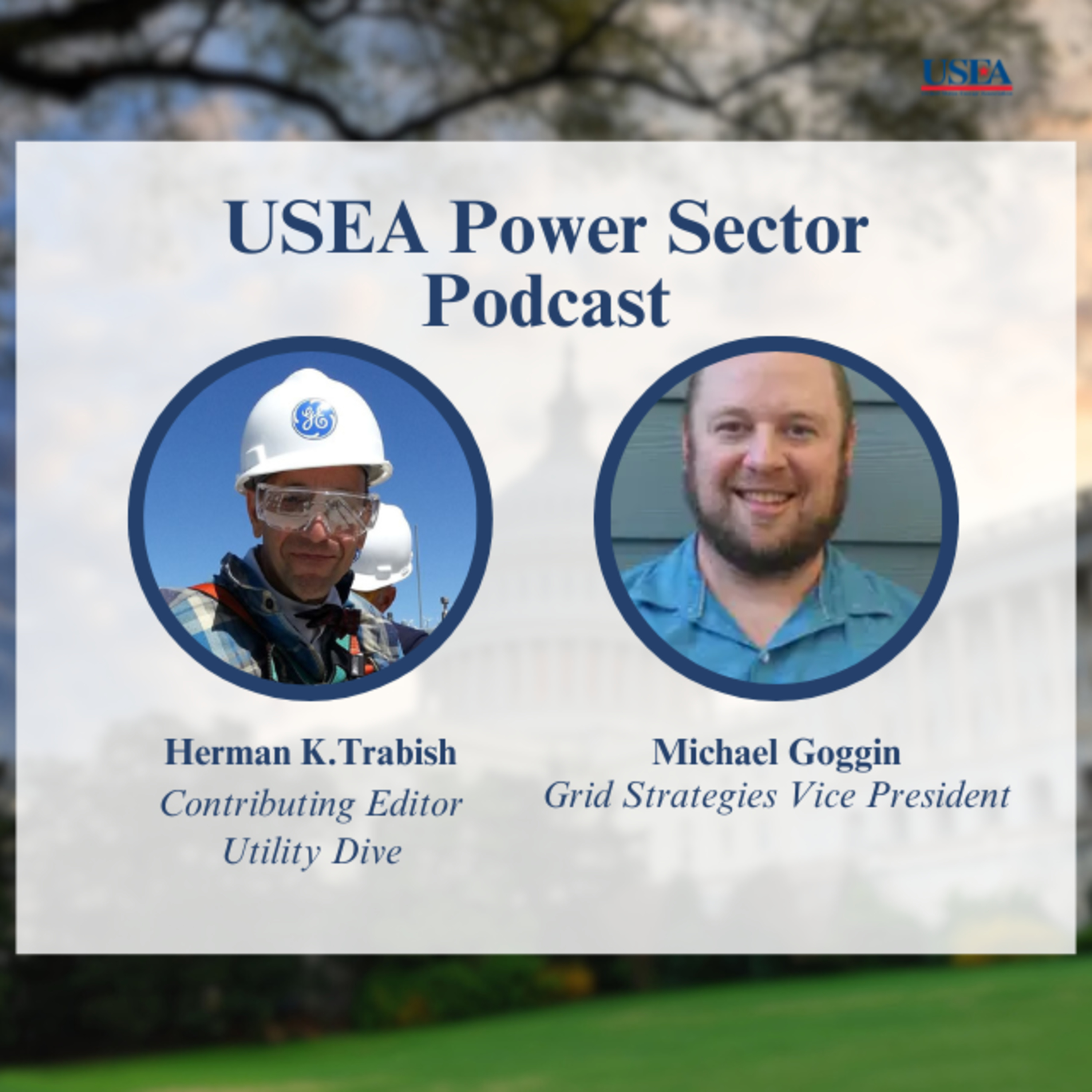 USEA Power Sector Podcast Episode 22: Grid Strategies Vice President Michael Goggin episode artwork