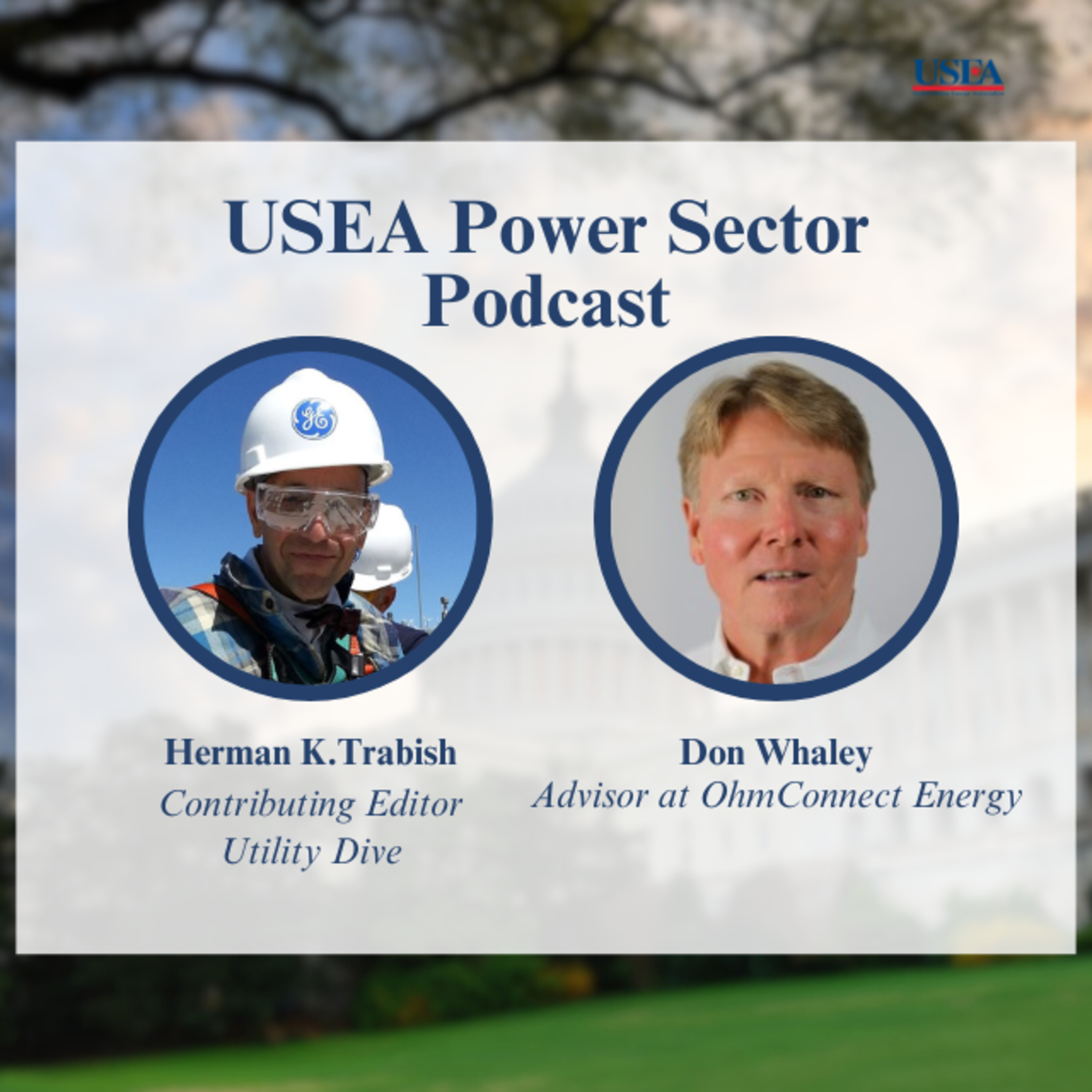 USEA Power Sector Podcast Episode 24: OhmConnect Texas Advisor Don Whaley episode artwork