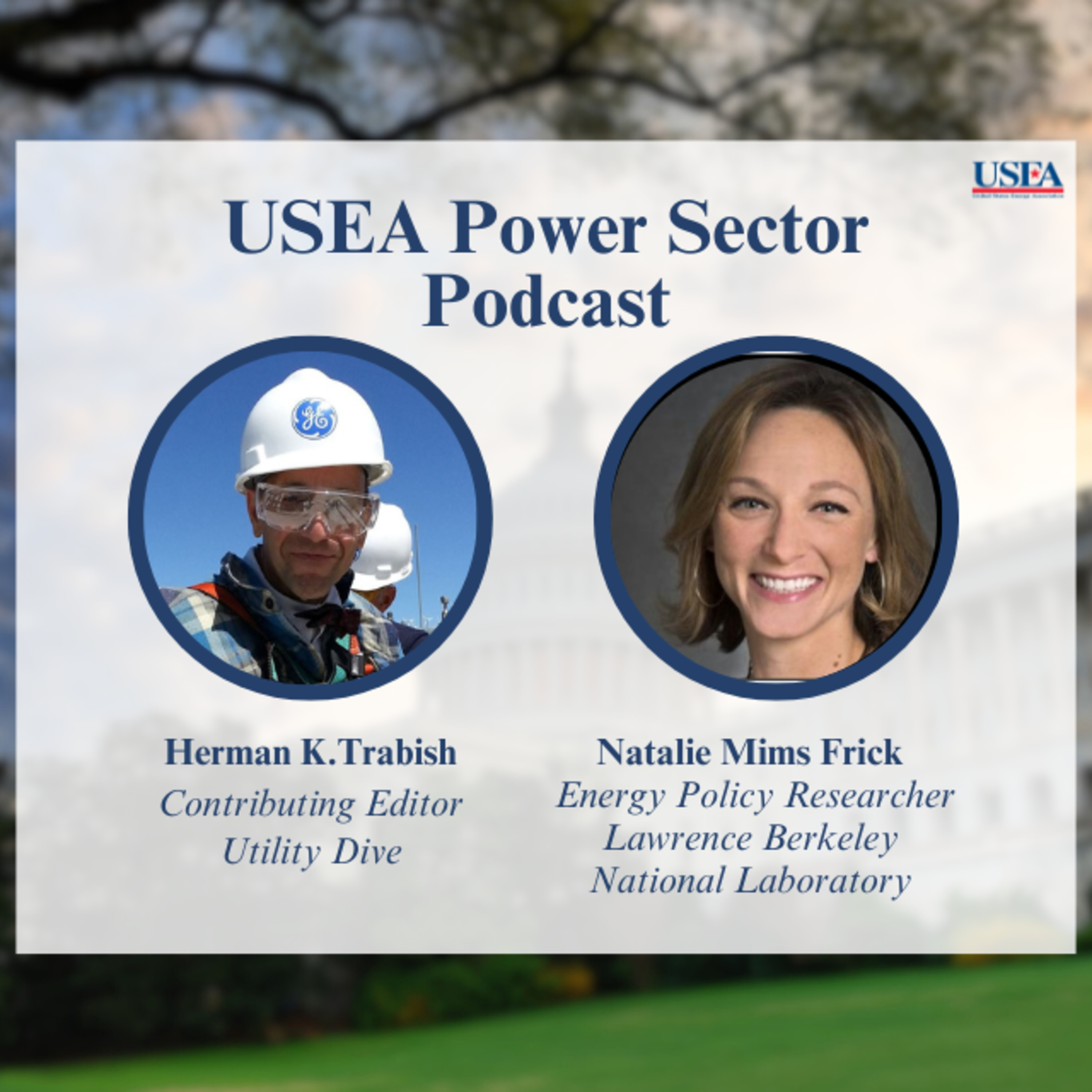 USEA Power Sector Podcast Episode 26: Berkeley Lab Energy Policy Researcher Natalie Mims Frick episode artwork