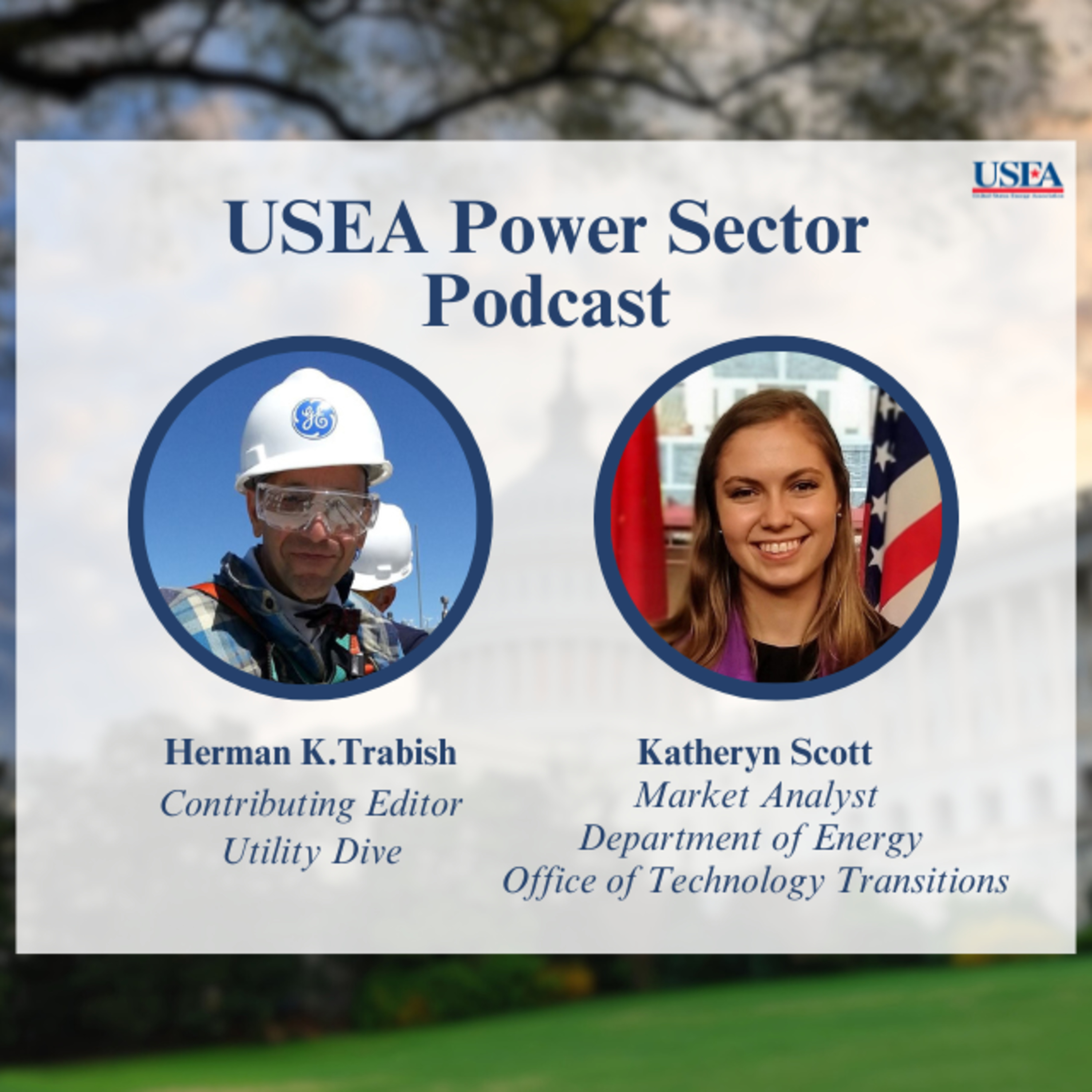USEA Power Sector Podcast Episode 33: DOE OTT Market Analyst Katheryn Scott episode artwork