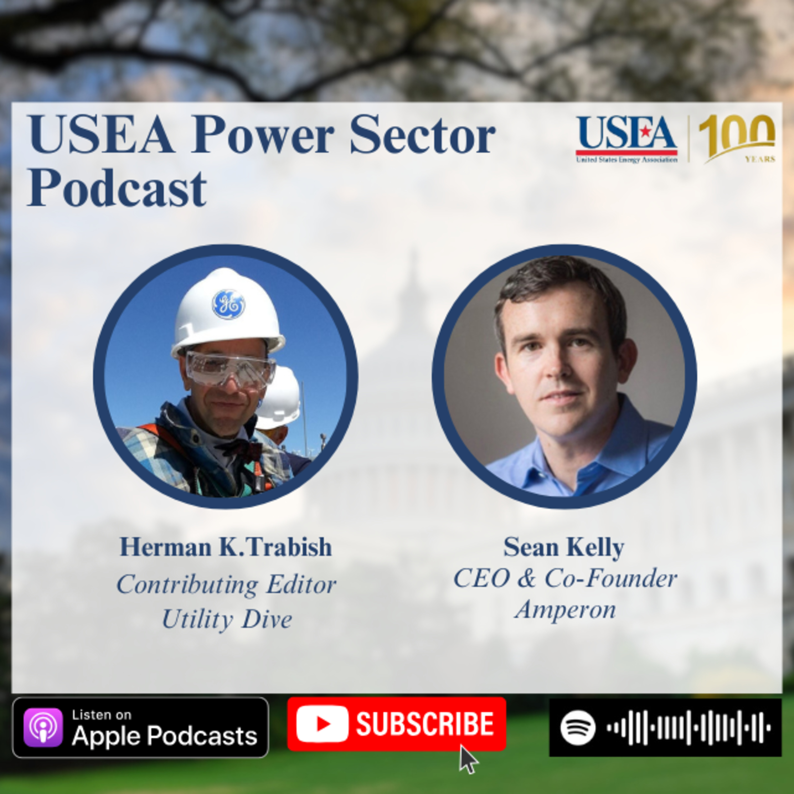 USEA Power Sector Podcast Episode 94: Amperon CEO & Co-Founder Sean Kelly episode artwork