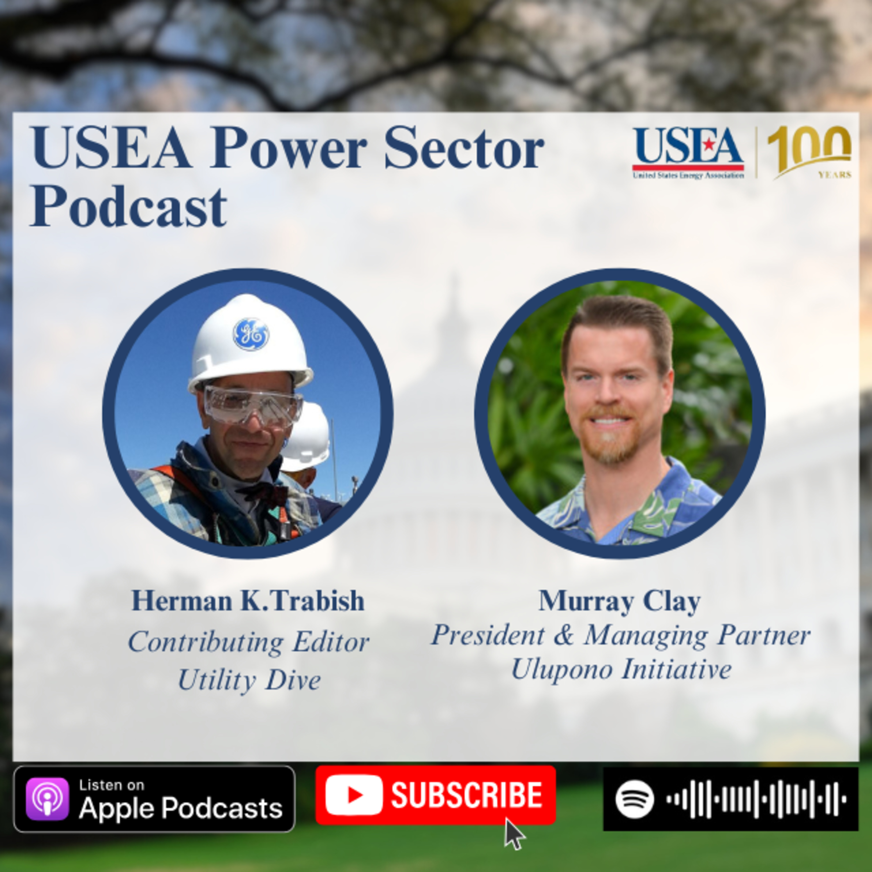 USEA Power Sector Podcast Episode 99: Ulupono Initiative President Murray Clay episode artwork