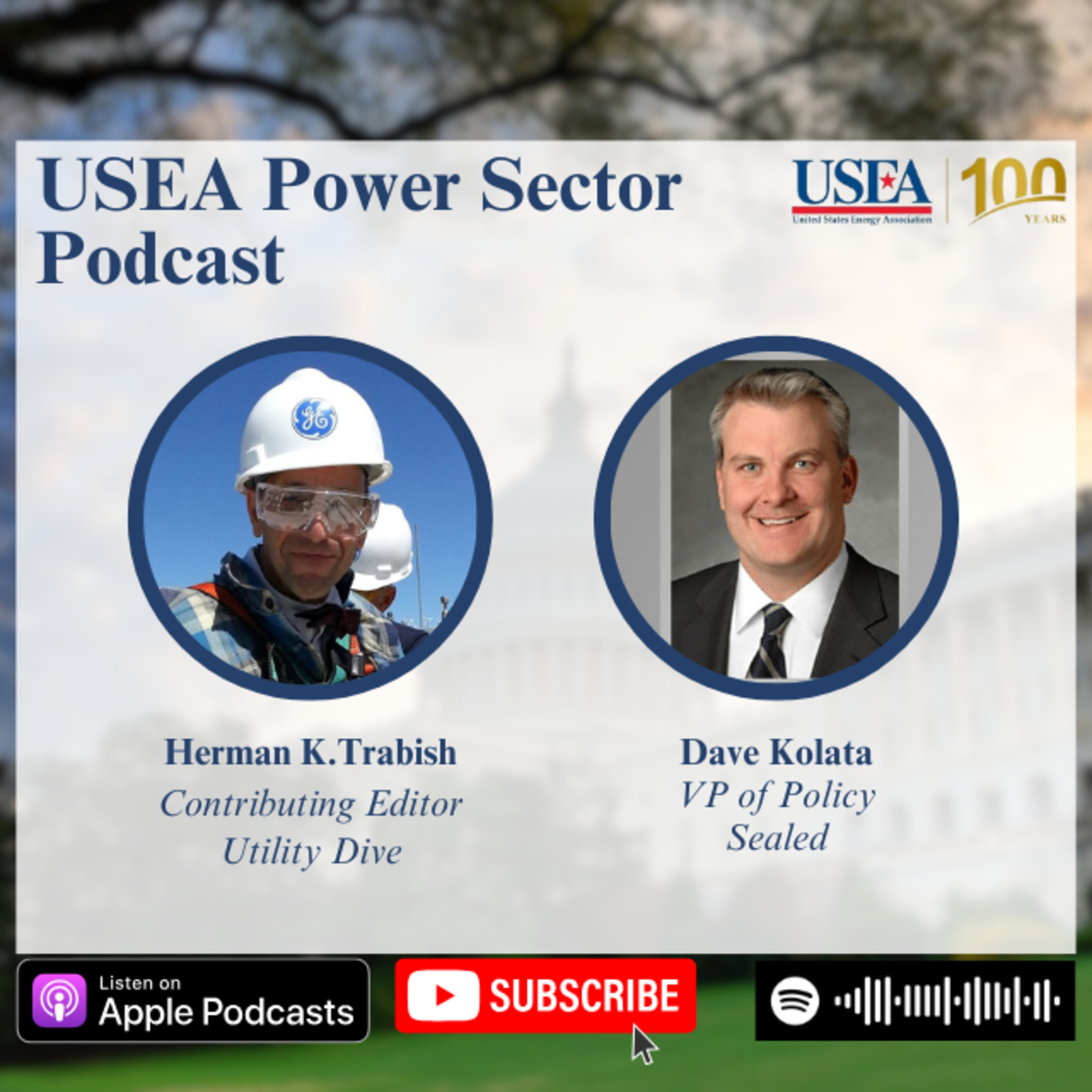 USEA Power Sector Podcast Episode 101: Sealed VP of Policy Dave Kolata episode artwork