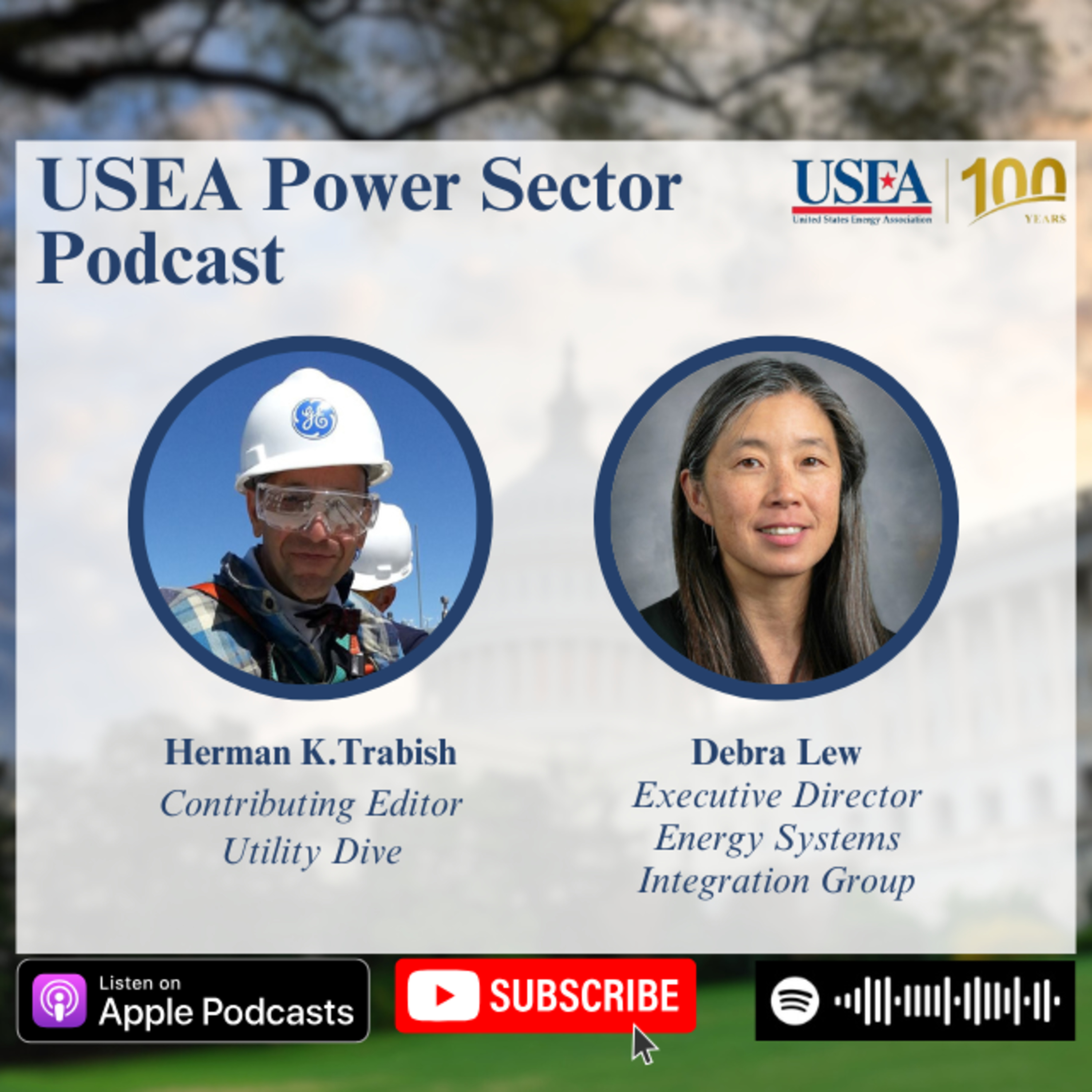 USEA Power Sector Podcast Episode 121: Energy Systems Integration Group Executive Director Debra Lew episode artwork