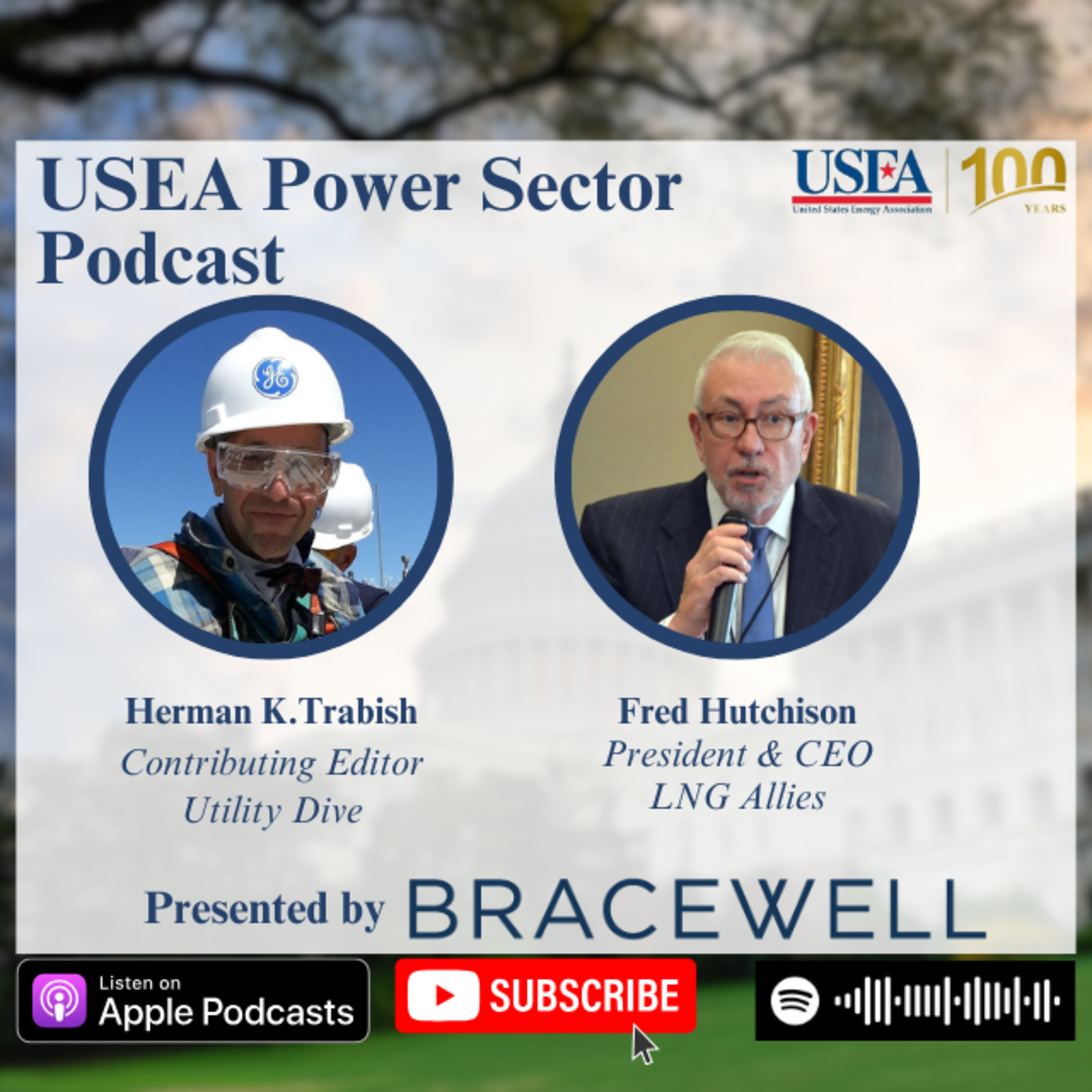 USEA Power Sector Podcast Episode 138: LNG Allies President & CEO Fred Hutchison episode artwork