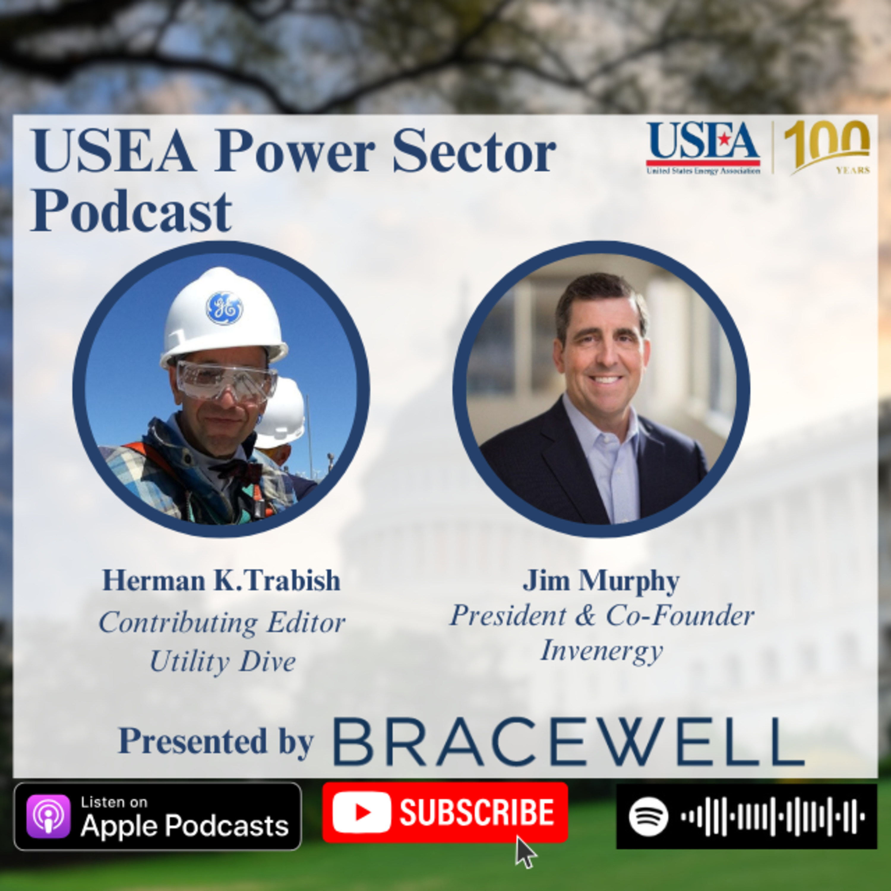 USEA Power Sector Podcast Episode 140: Invenergy President & Co-Founder Jim Murphy episode artwork