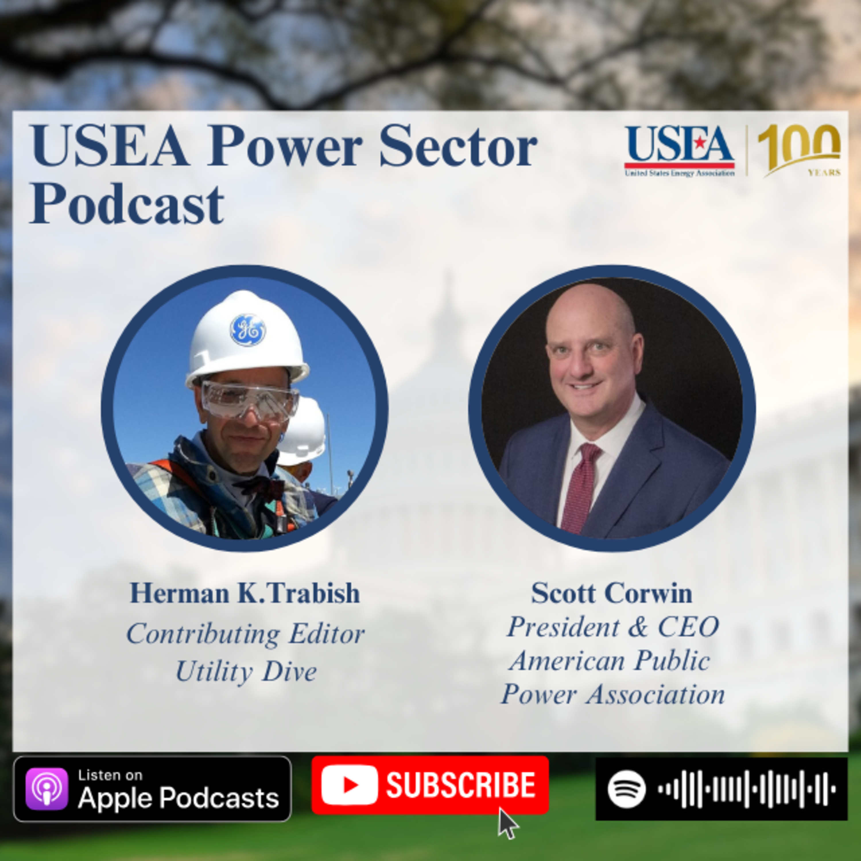 USEA Power Sector Podcast Episode 142: American Public Power Association President and CEO Scott Corwin episode artwork