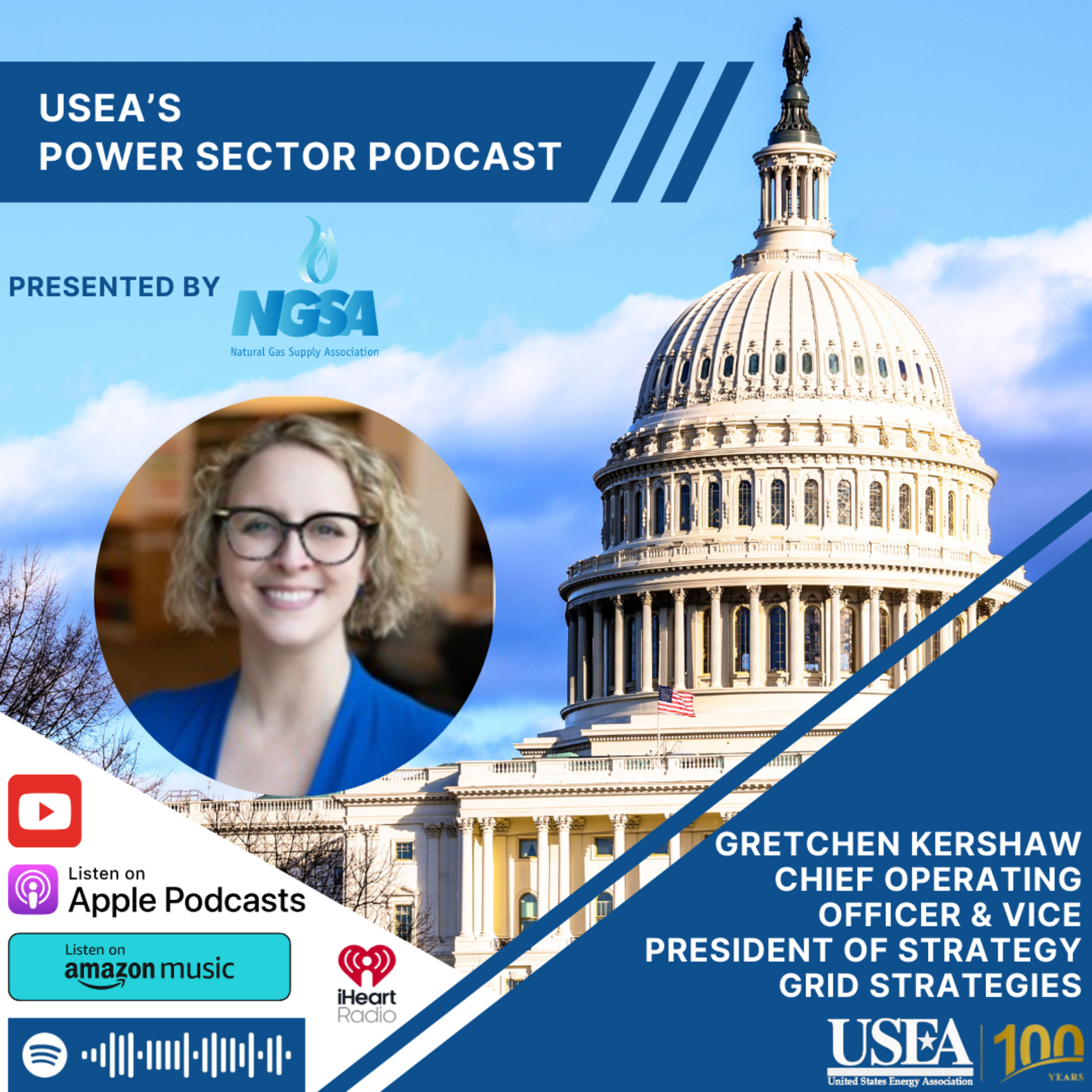 USEA Power Sector Podcast Episode 171: Grid Strategies Chief Operating Officer and Vice President of Strategy Gretchen Kershaw