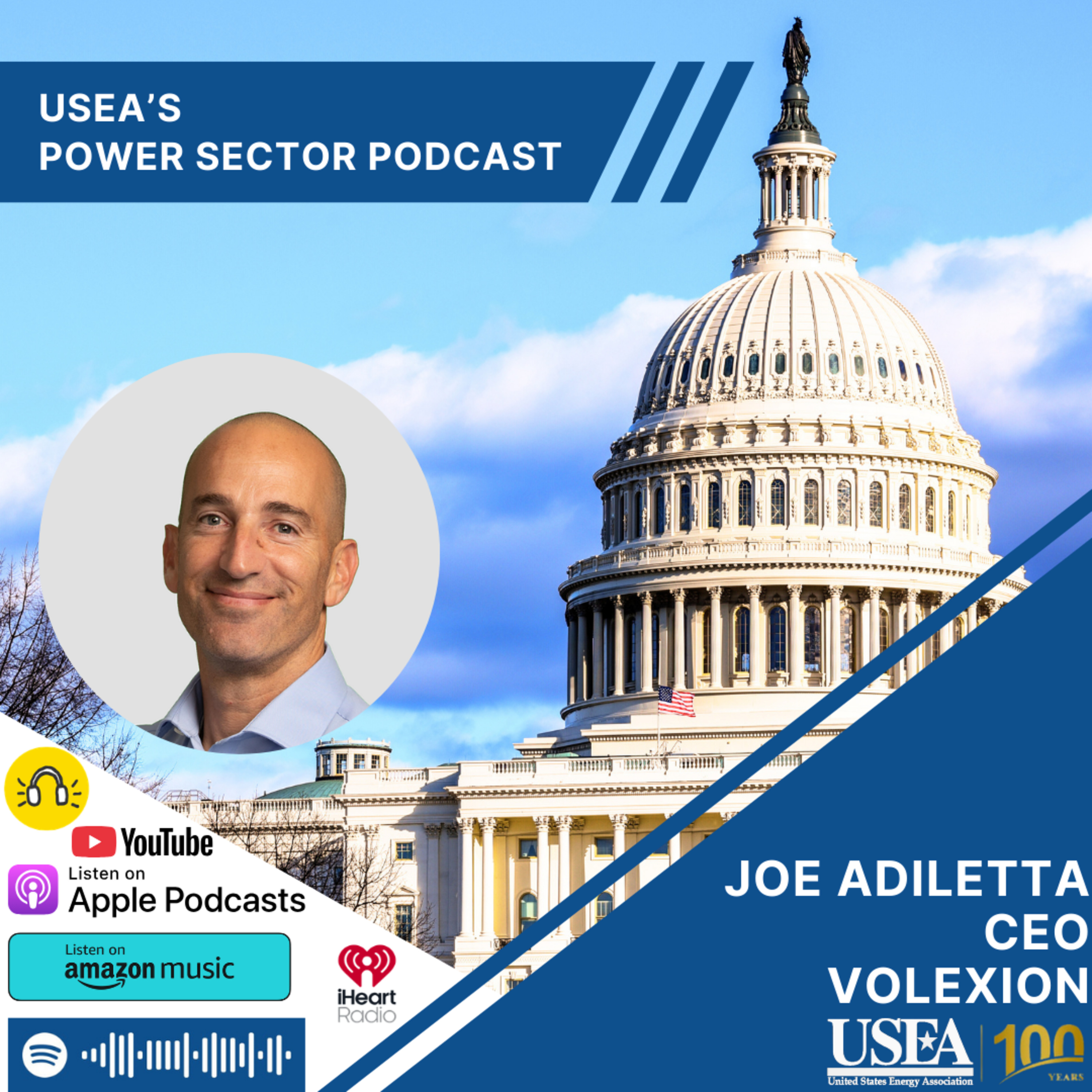 USEA Power Sector Podcast Episode 213: Volexion CEO Joe Adiletta episode artwork