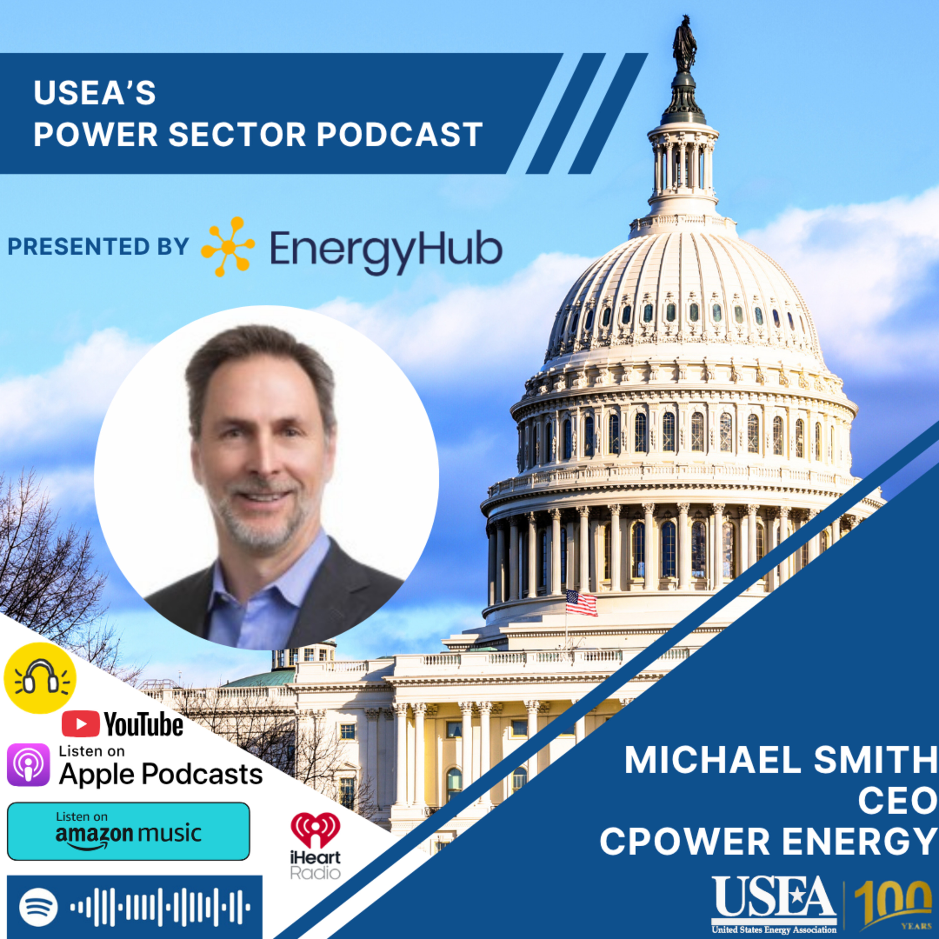 USEA Power Sector Podcast Episode 223: CPower Energy CEO Michael Smith episode artwork
