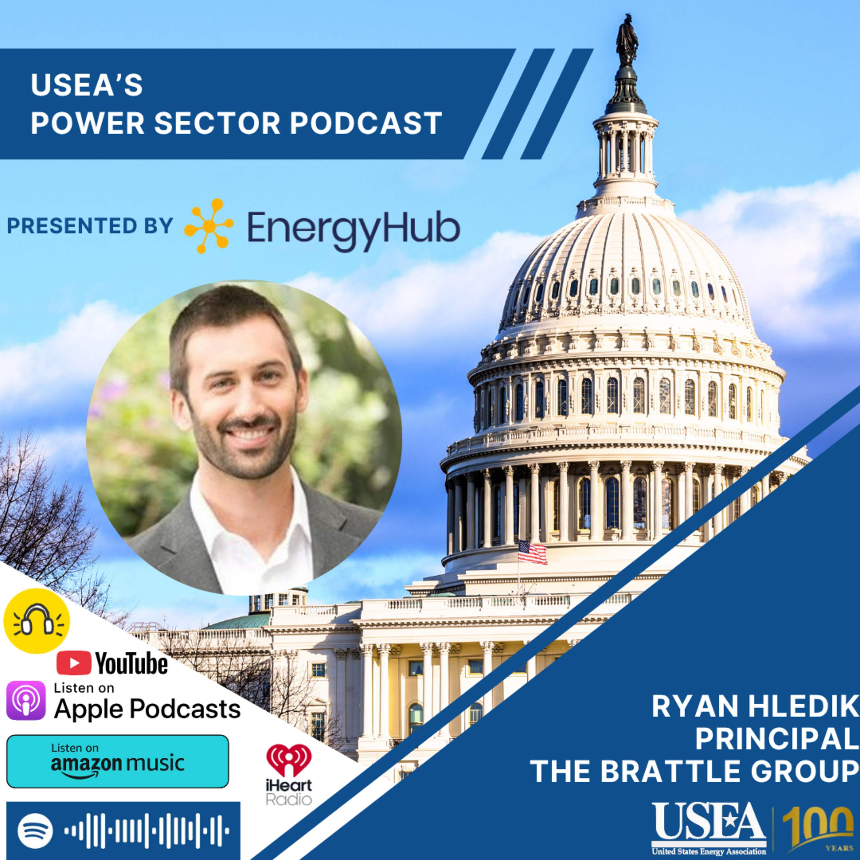USEA Power Sector Podcast Episode 234: The Brattle Group Principal Ryan Hledik episode artwork