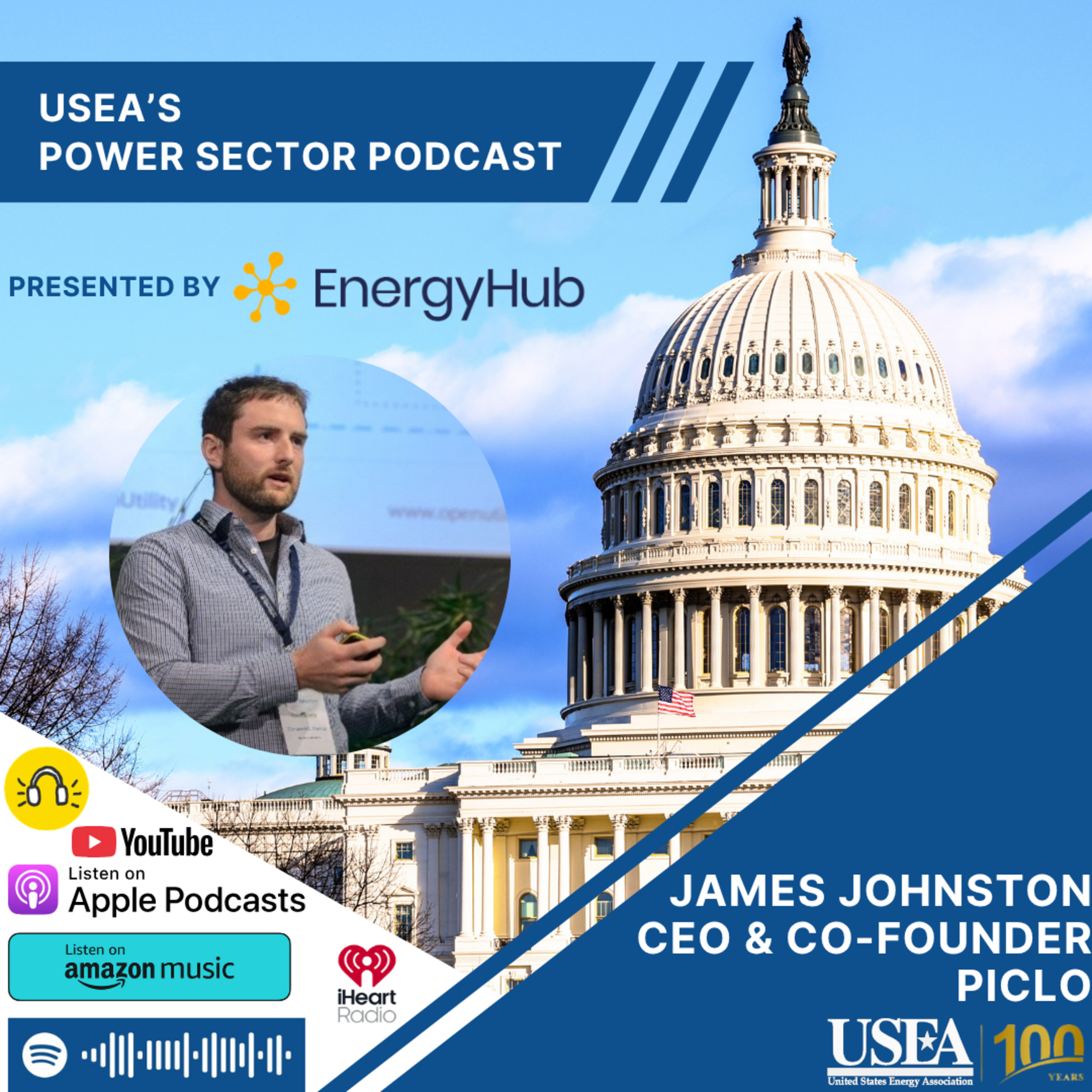 USEA Power Sector Podcast Episode 238: Piclo CEO and Co-Founder James Johnston episode artwork